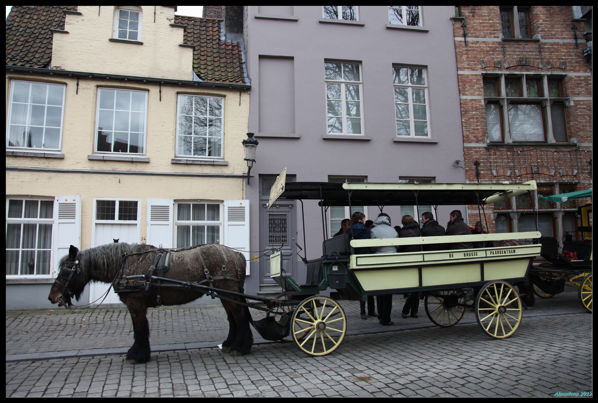 Paseos en coches de caballos, por Almudena