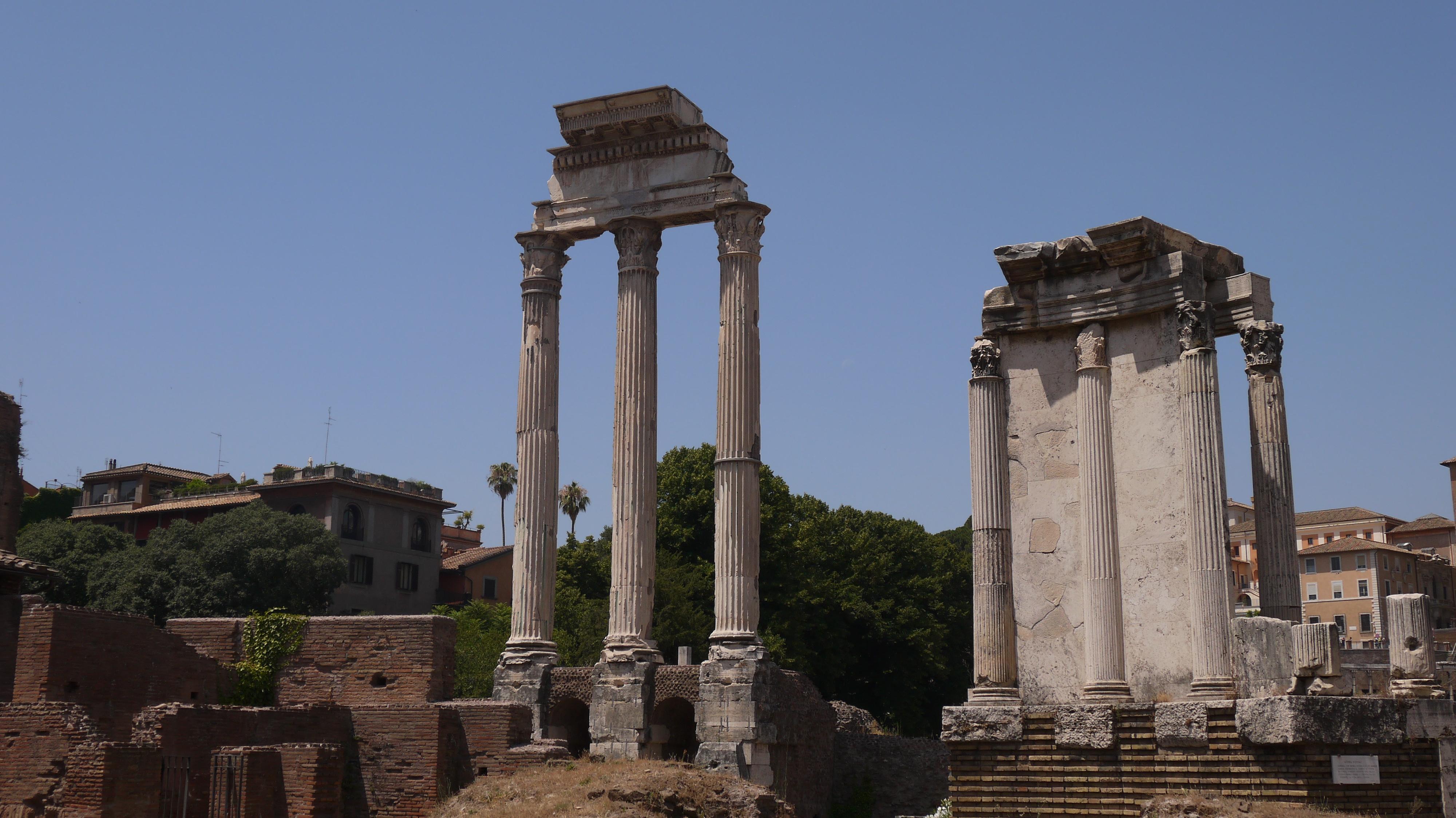 Templo de Cástor y Pólux, por Leo