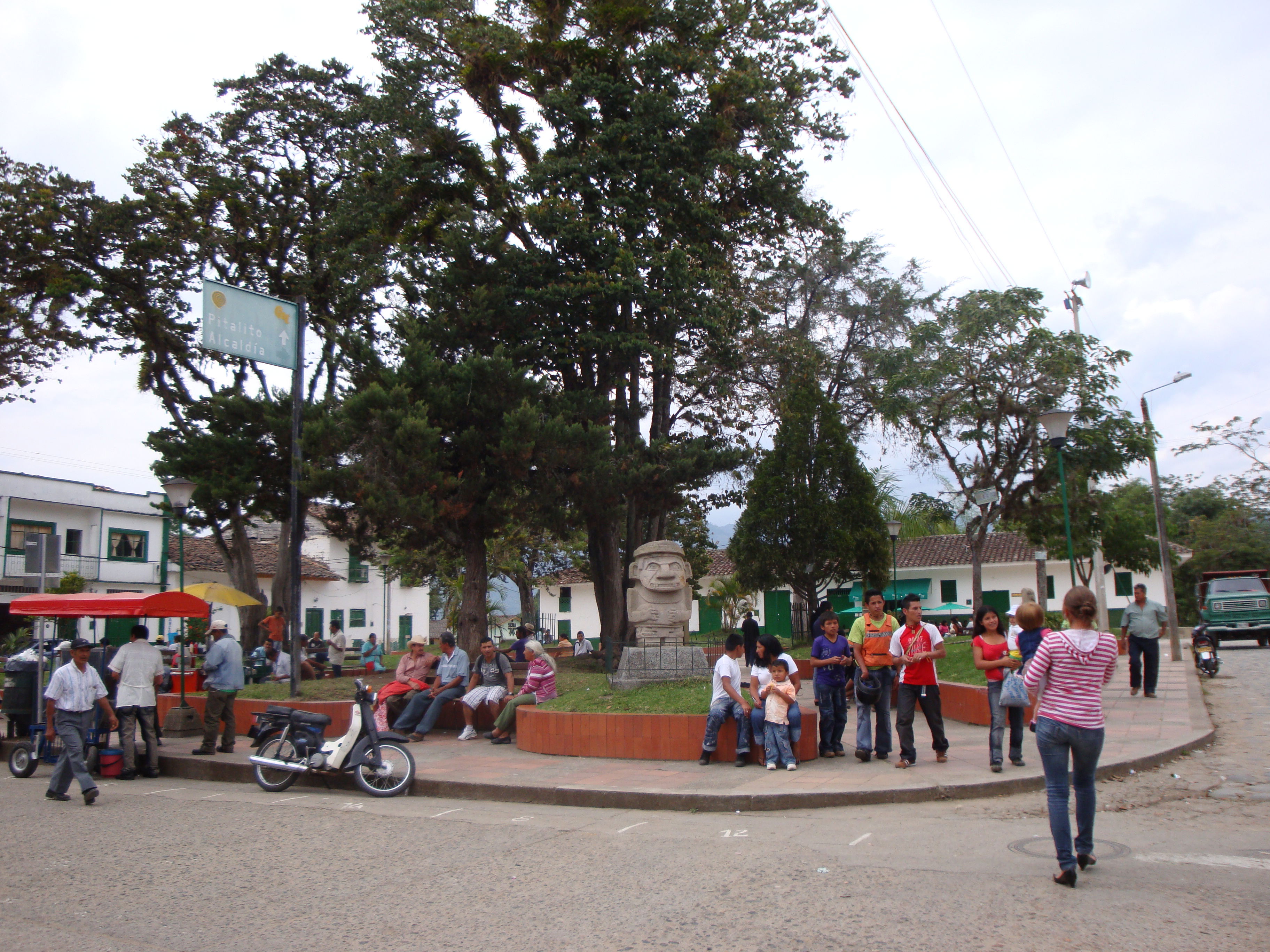 Parque Simon Bolivar, por Sabine Isambert