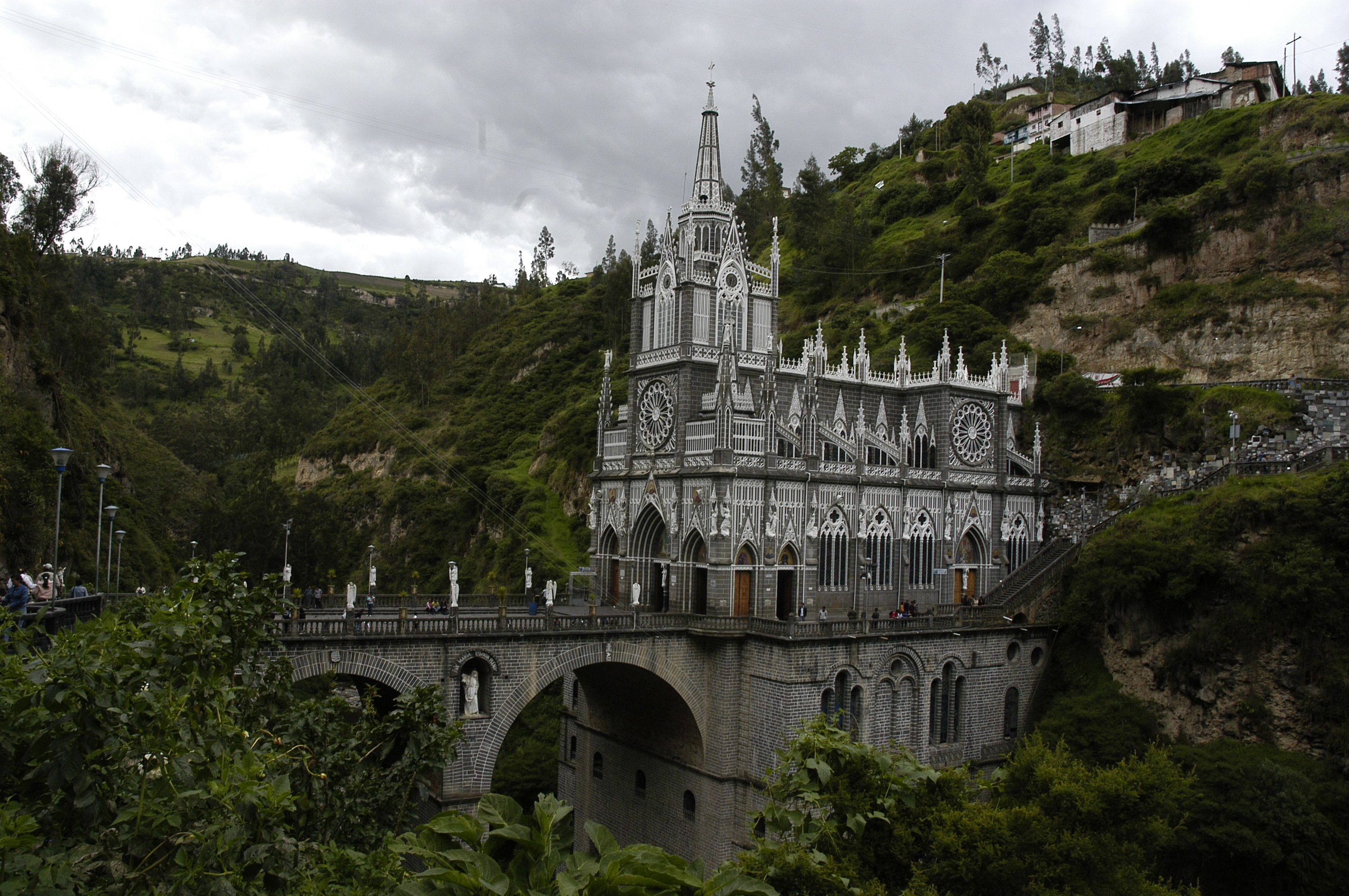 Santuario de Las Lajas, por bagamundo