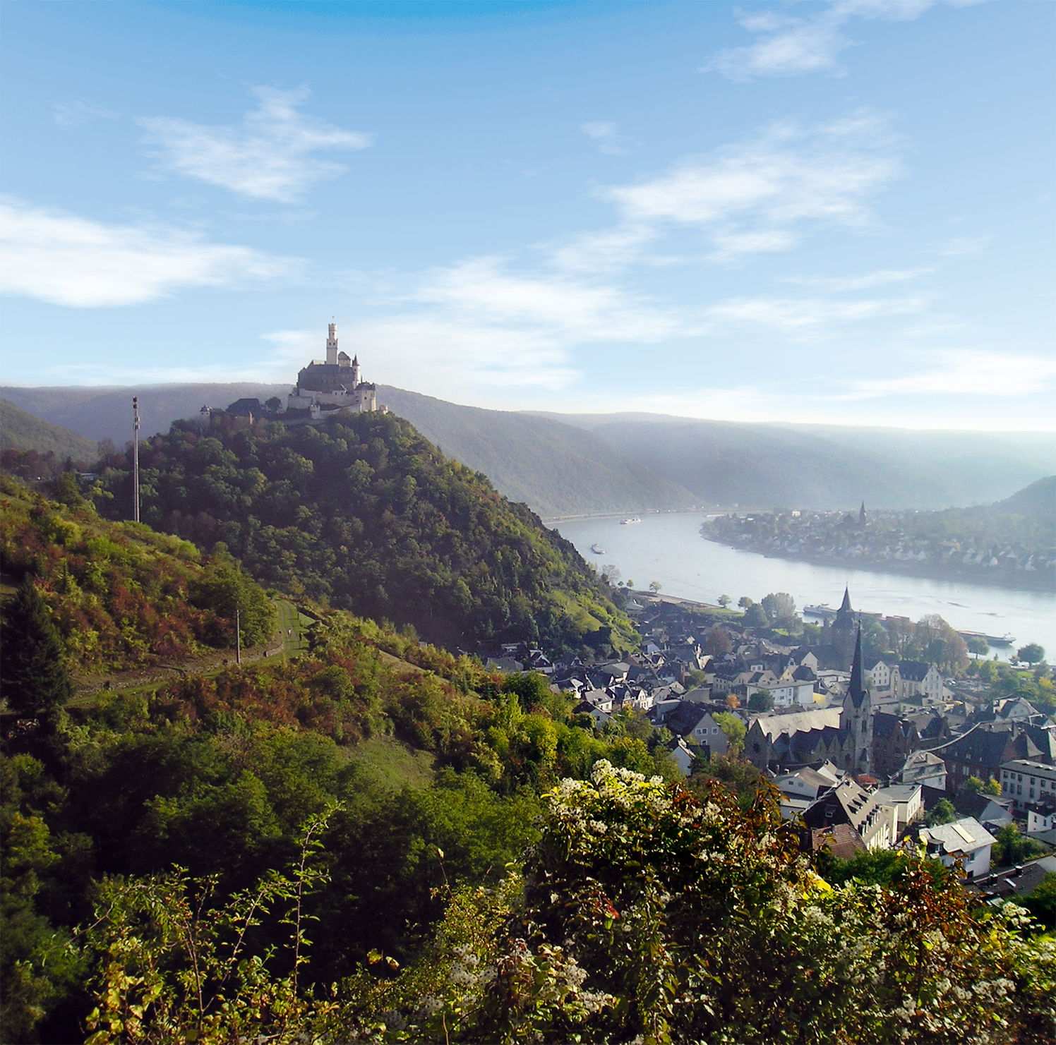 Castillo Marksburg, por Lucrecia Capparelli