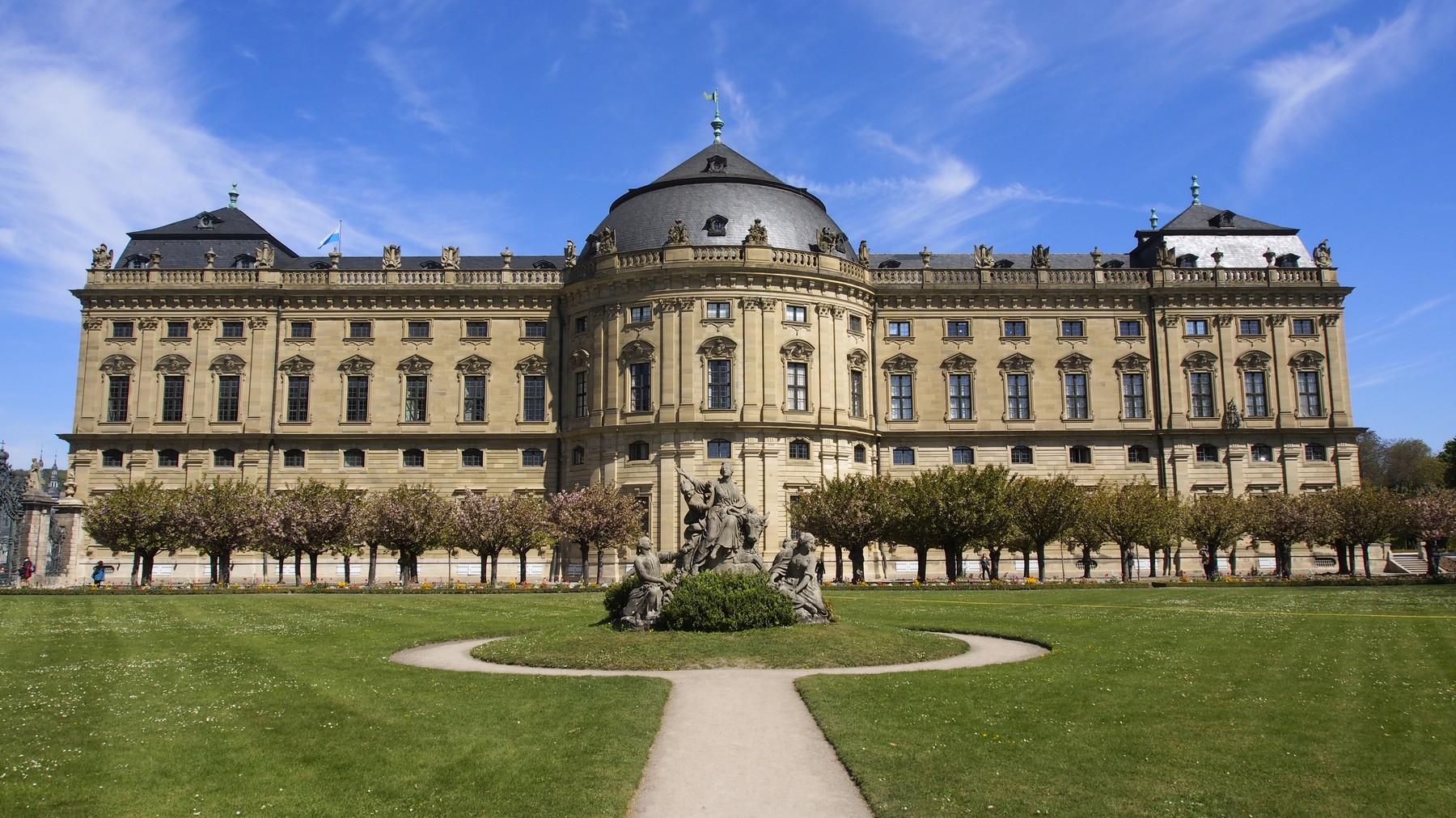 Residencia de Wurzburgo y jardines de la corte, por Carlos Olmo