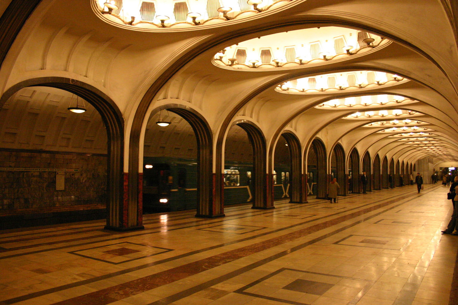 Estación de metro Mayakovskaya, por fredo