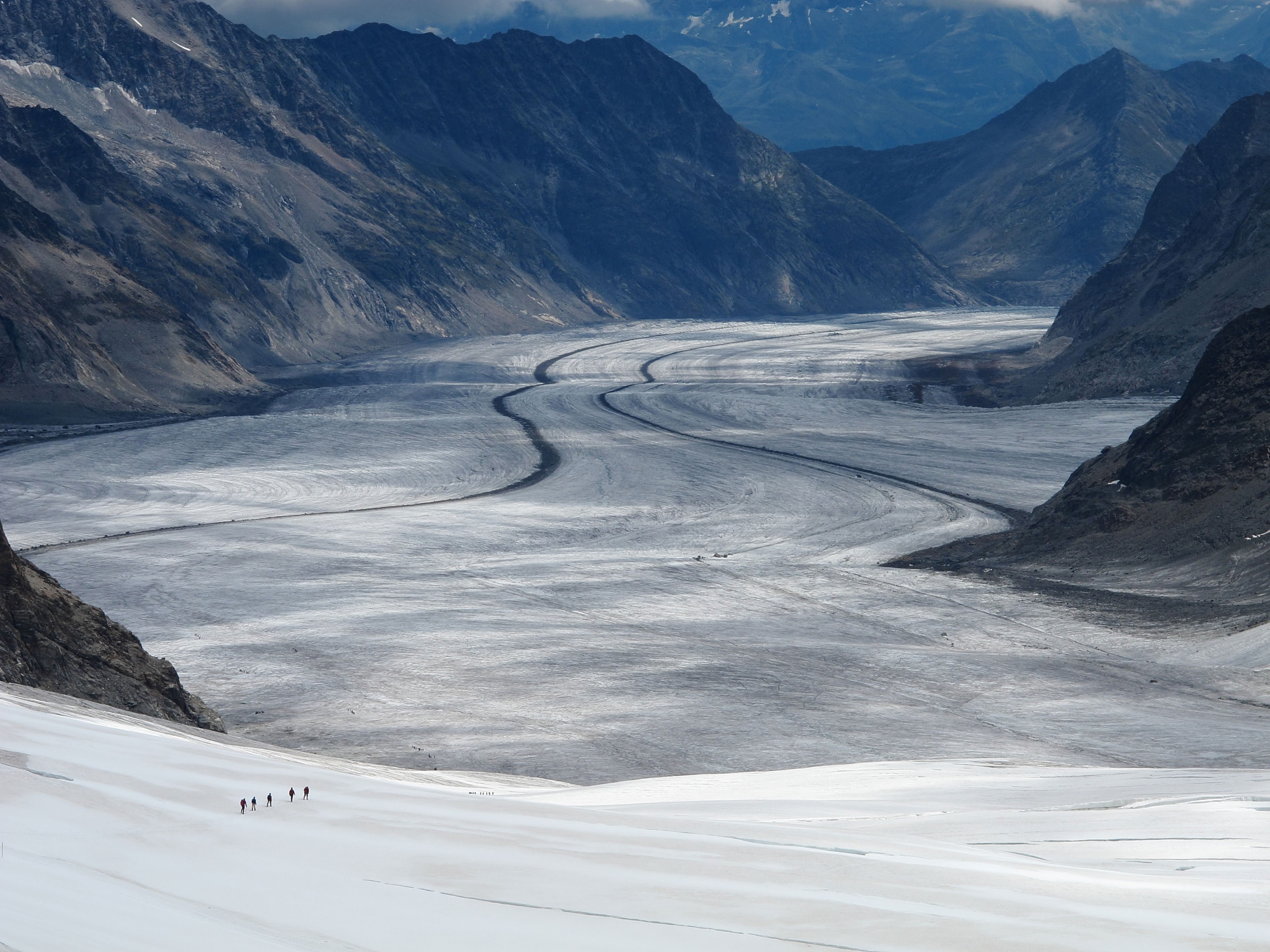 Subida al Jungfrau, por Alberto De Diego