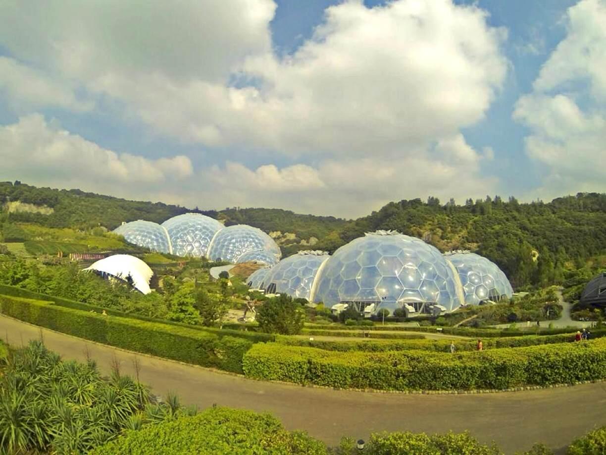 El invernadero “Eden Project”, Cornwall., por Francisca 