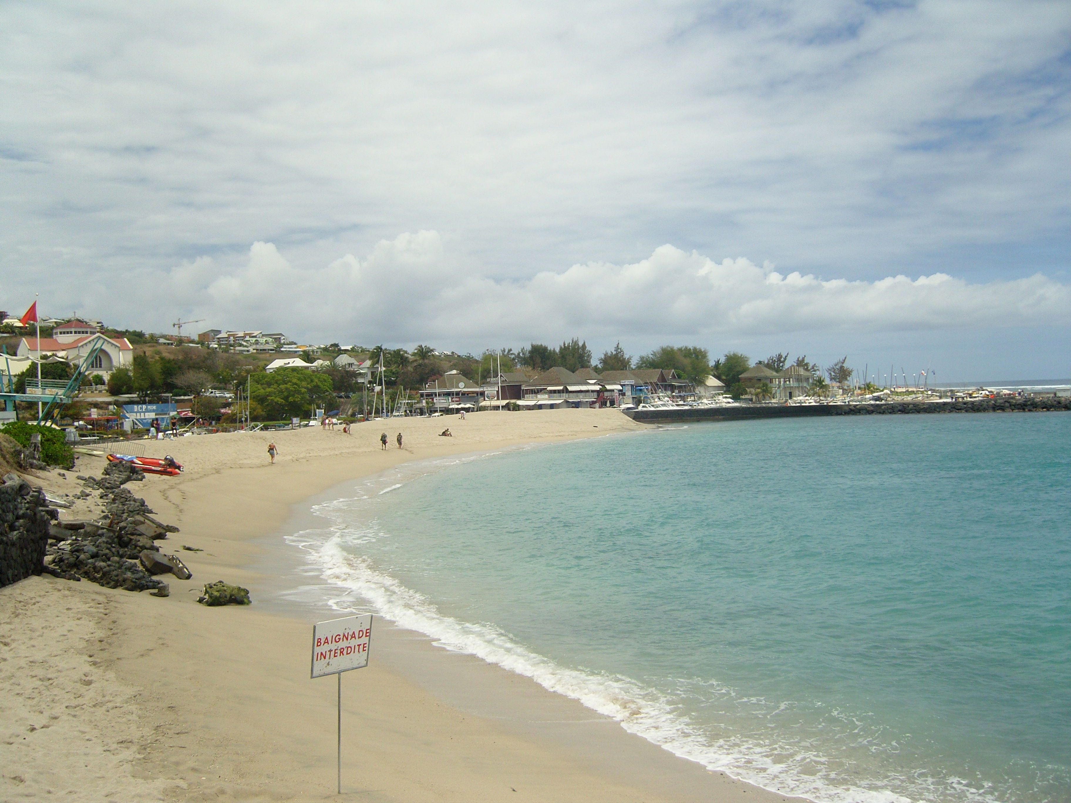 Playa des roches noires, por LAURENT PERUGIA