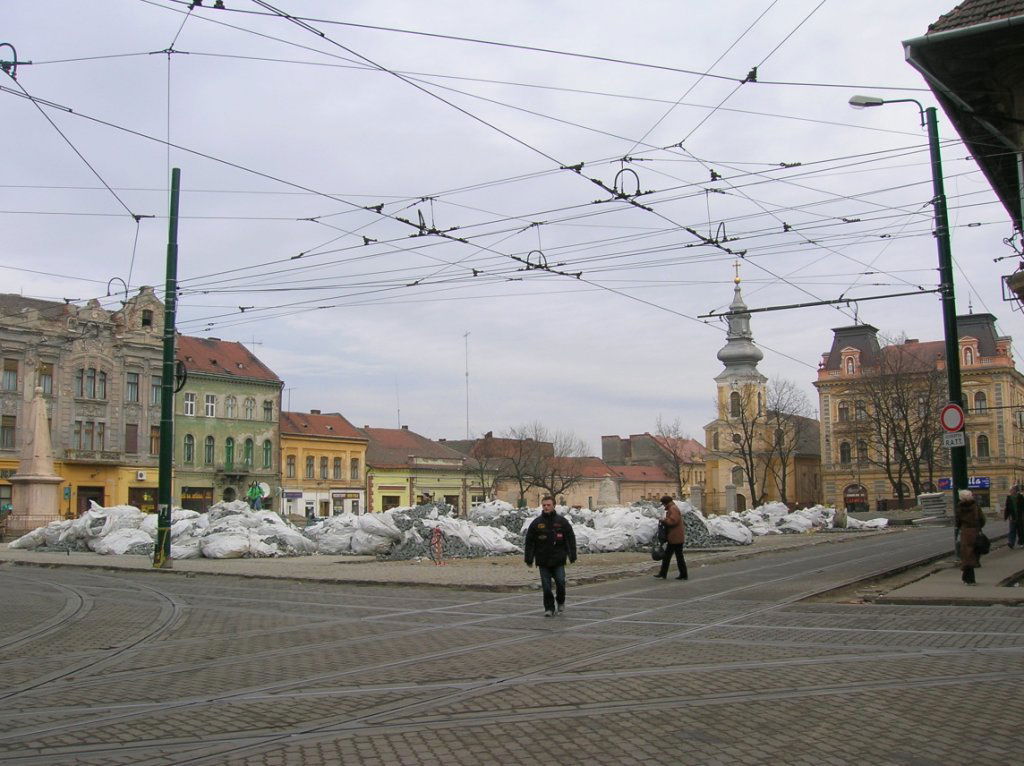 Piata Traian - Plaza de Trajano, por Lala