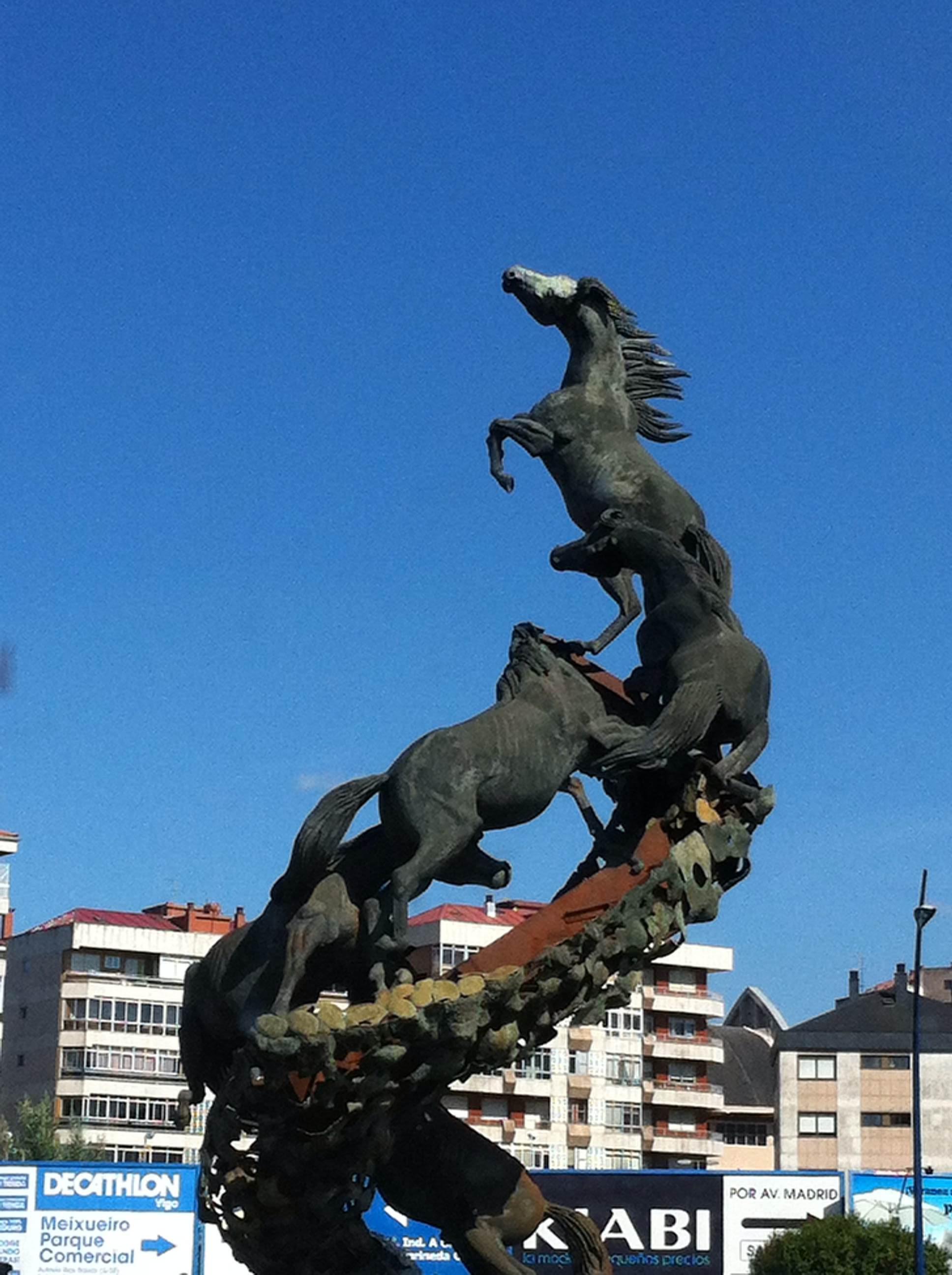 El Monumento a los Caballos, por ana
