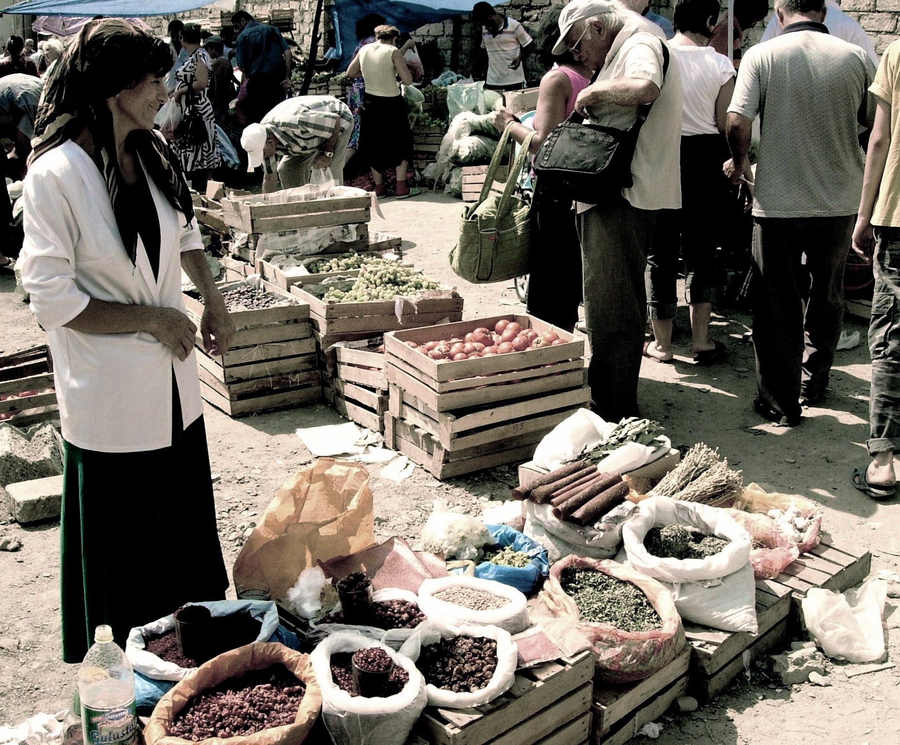 Mercado de Baku, por MONICA ALVAREZ DIGÓN