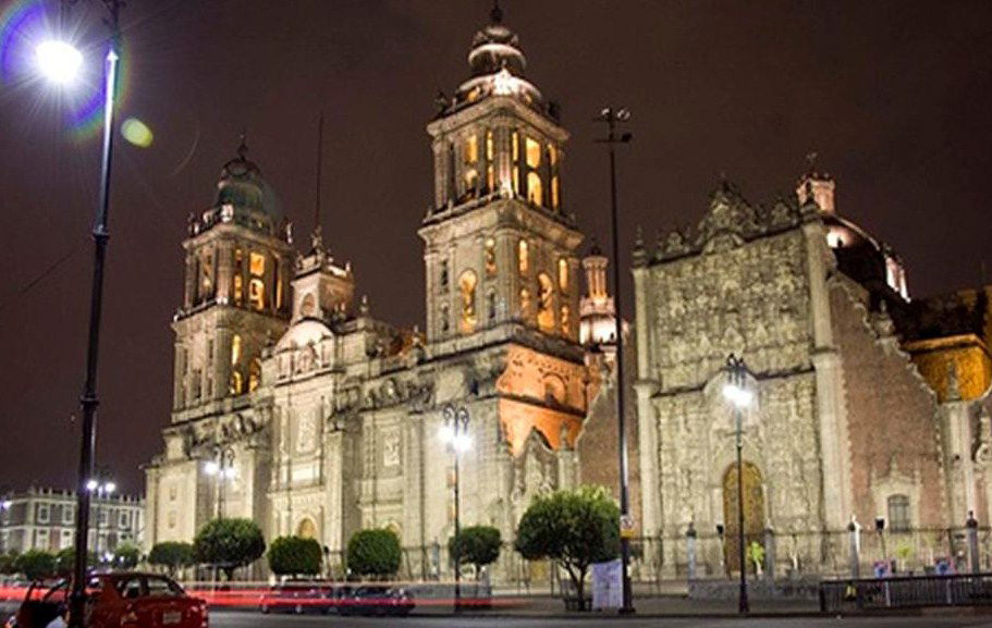 Ciudad  de  Mexico de noche, por MELITHA  BLASCO