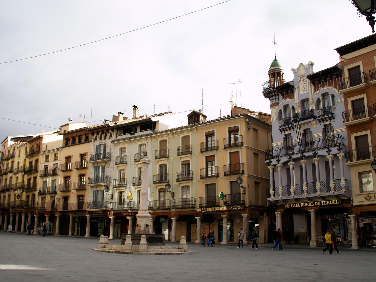 Plaza Mayor De Teruel, por María Carmen García Moraleda