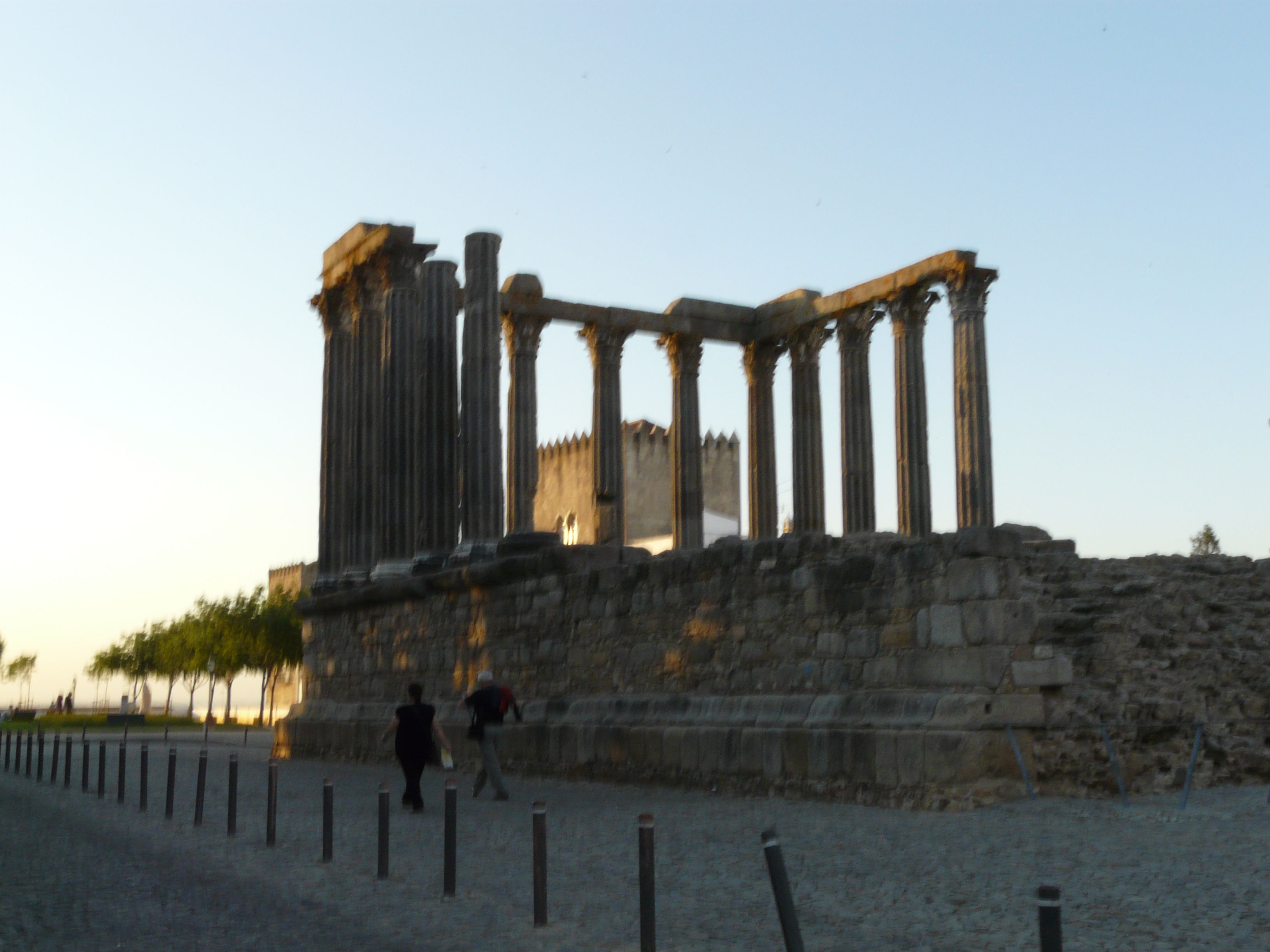 Templo romano de Évora, por Pedro Jareño