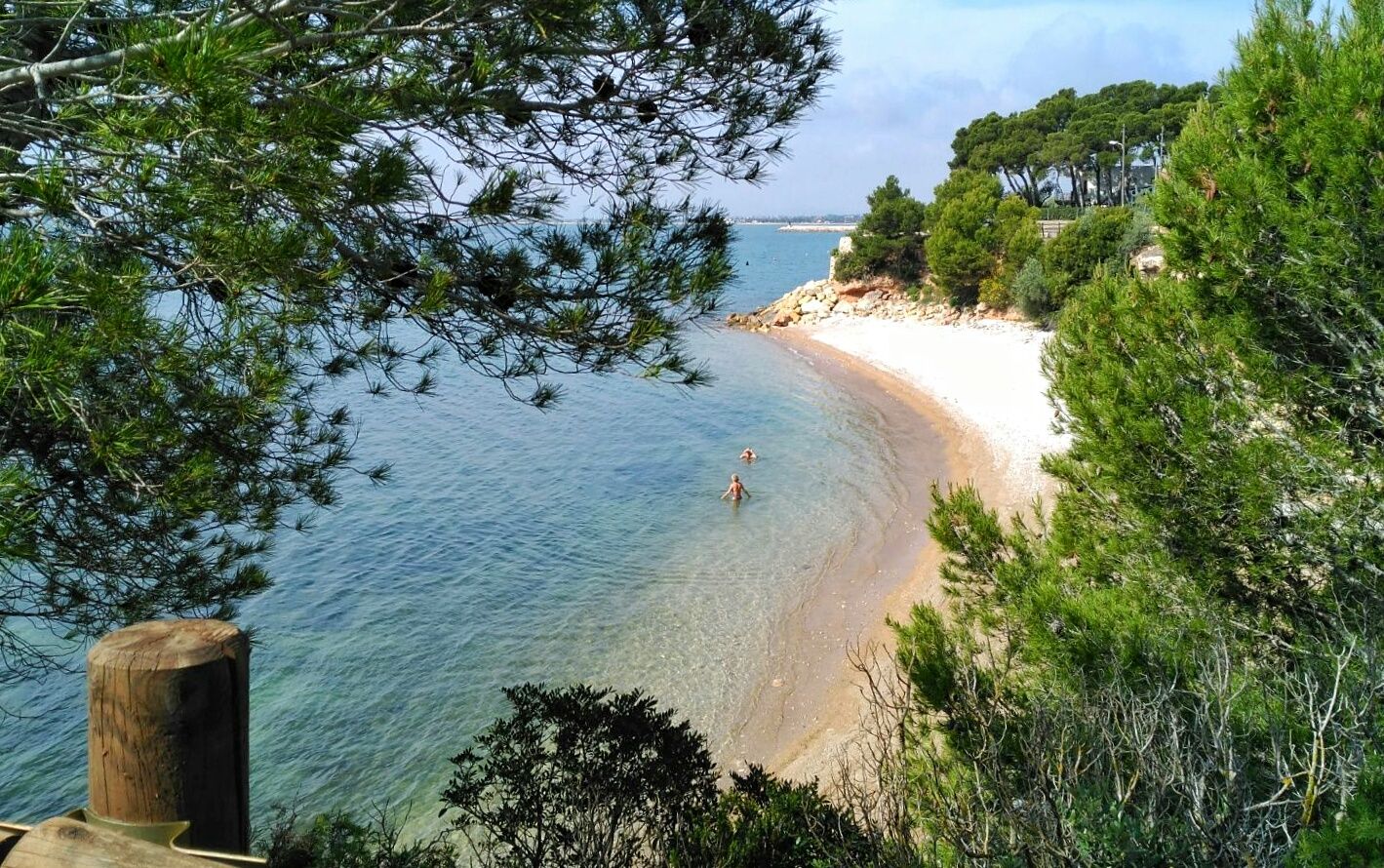 Playa Capellans, por L'Ampolla