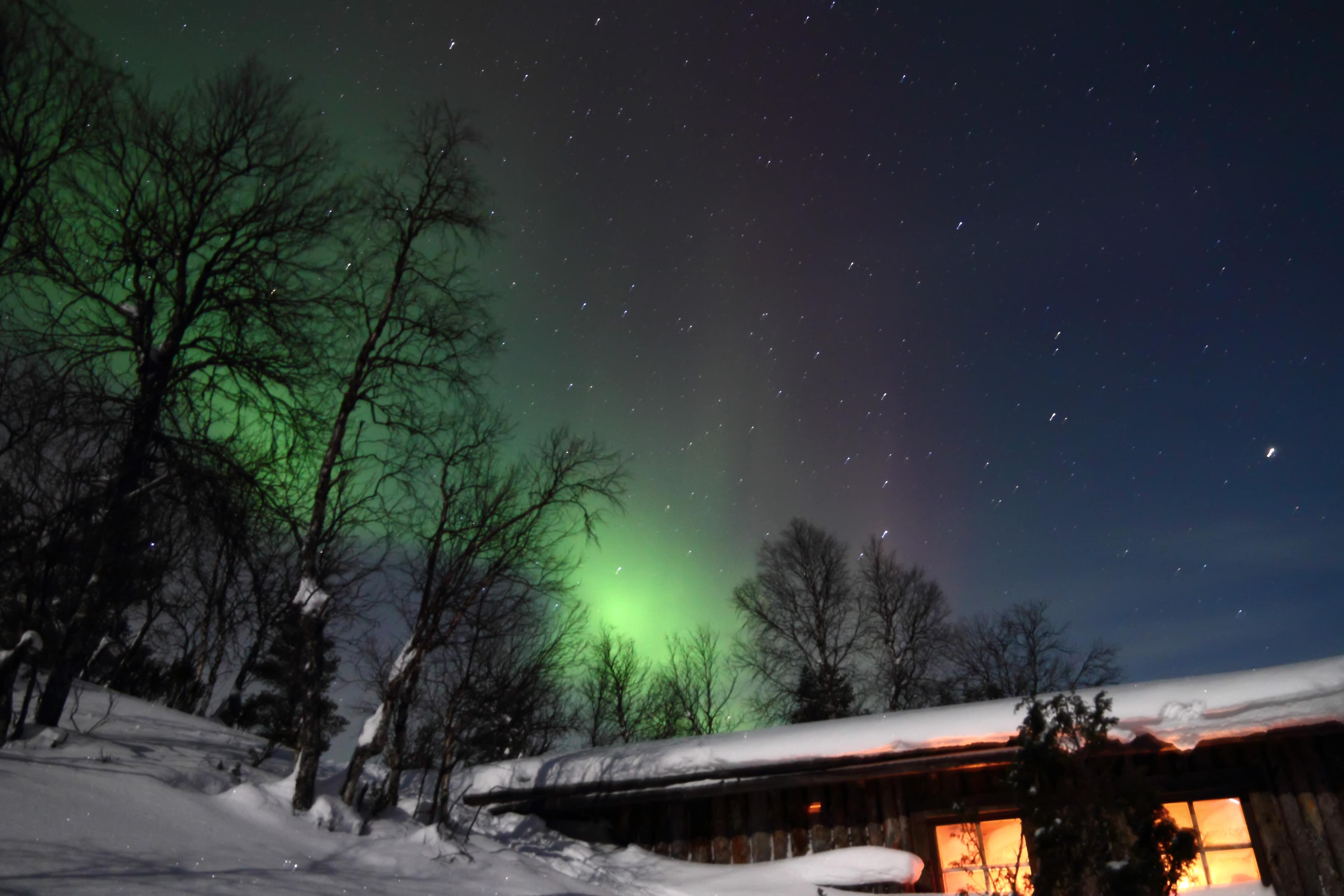 Aurora Boreal en Laponia, por Igalvar