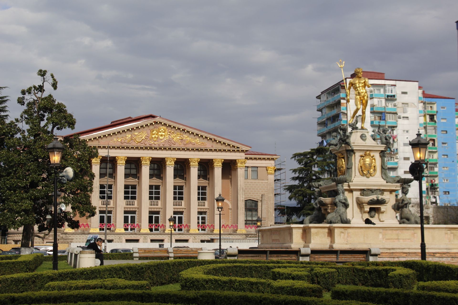 Plaza del Teatro, por Sebastian Muñoz