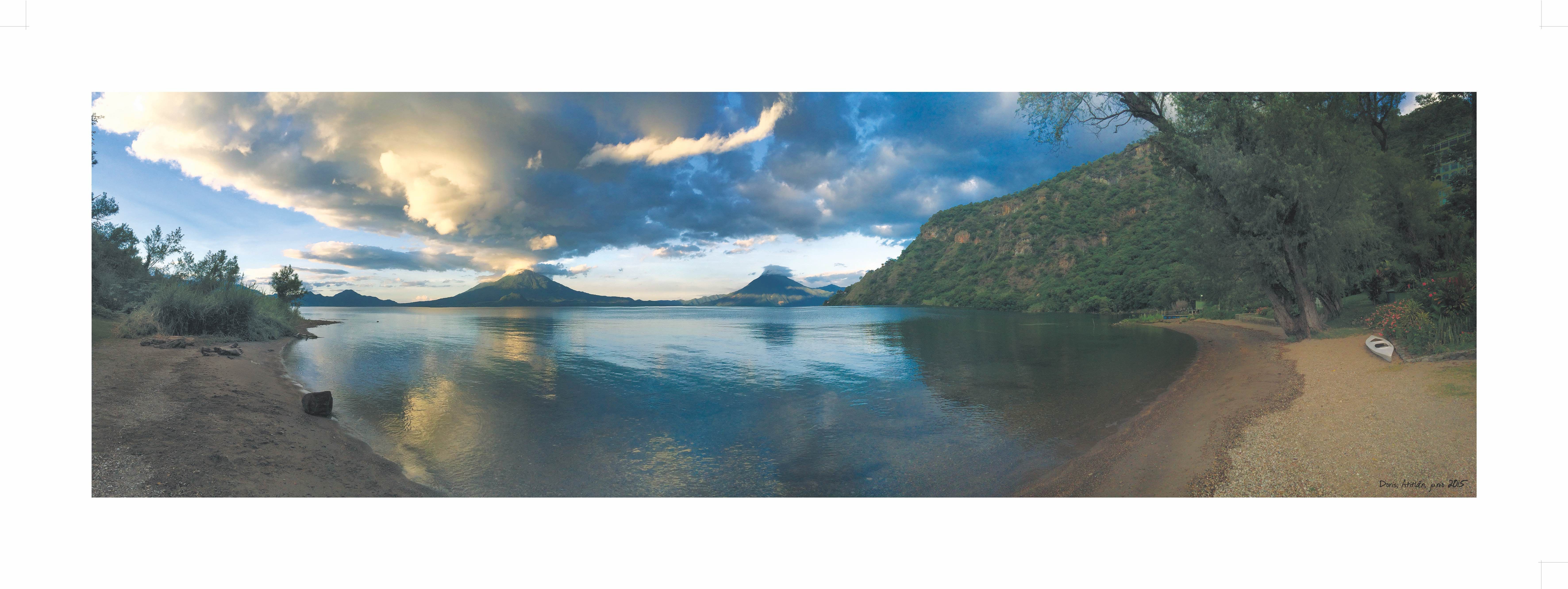 Lago Atitlán, por Doris Estrada
