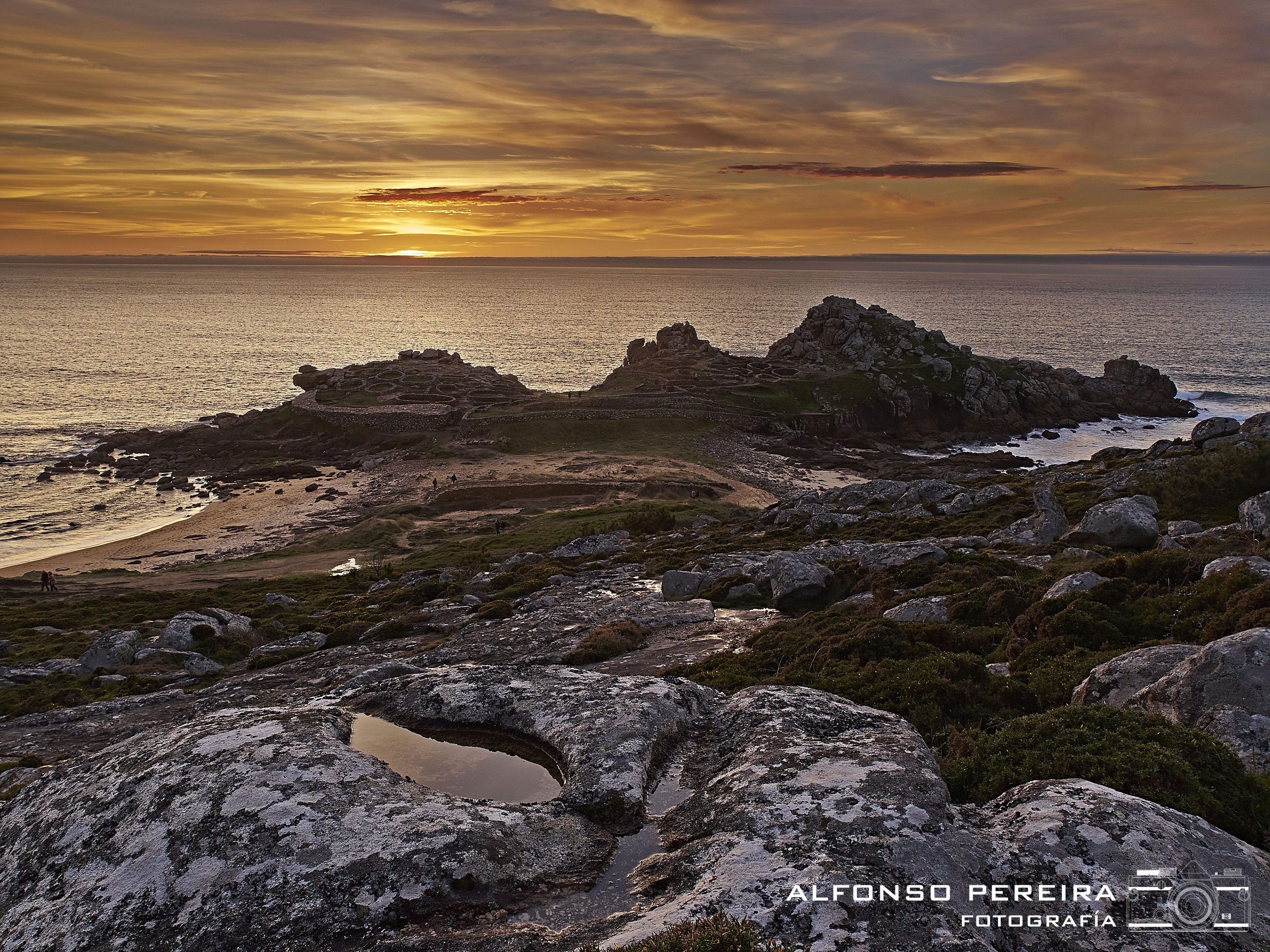 Castro de Baroña, por Alfonso Pereira
