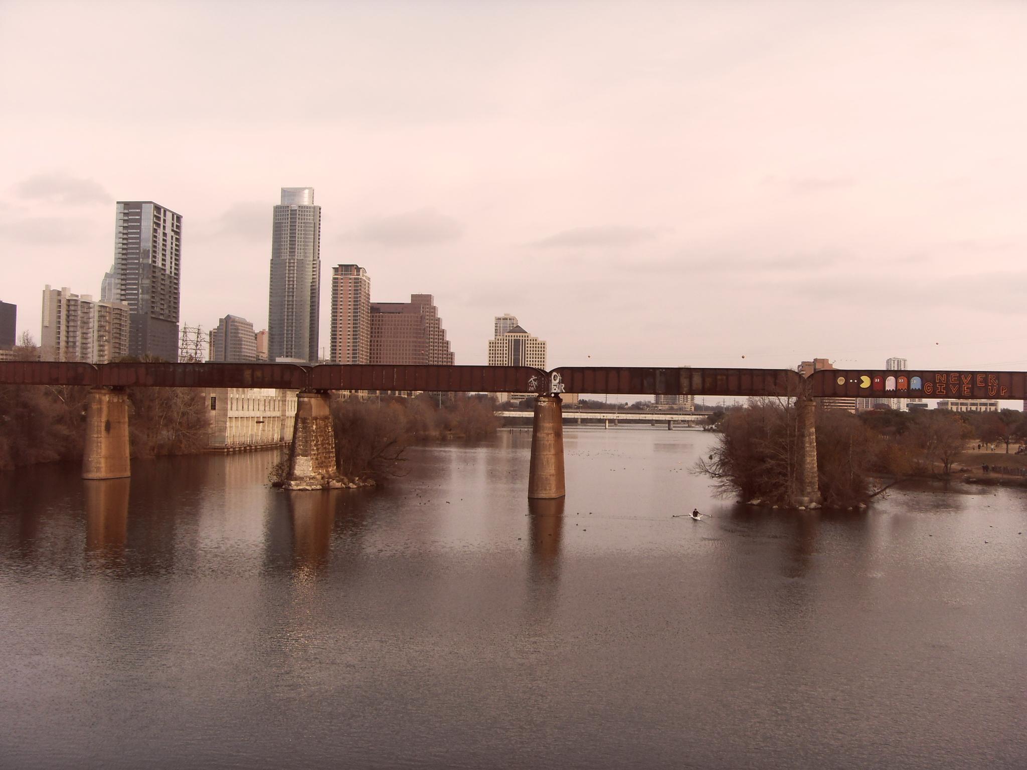 Lago Lady Bird en Austin, por Rafael Blando