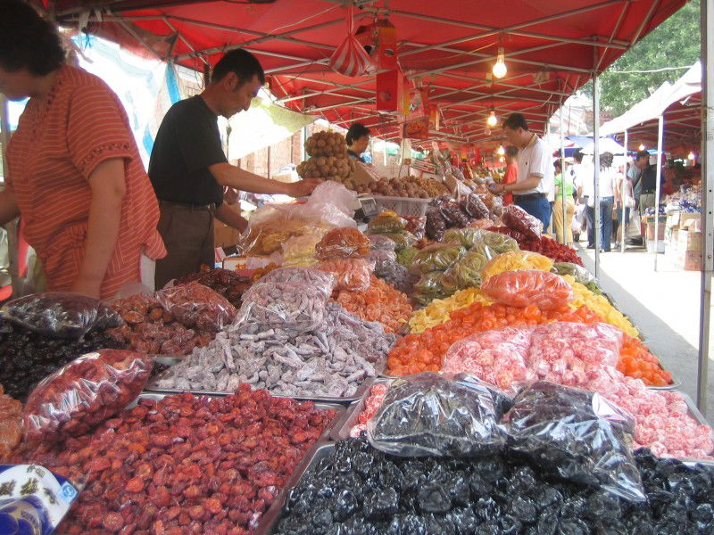 Mercadillo en Xian, por Polo
