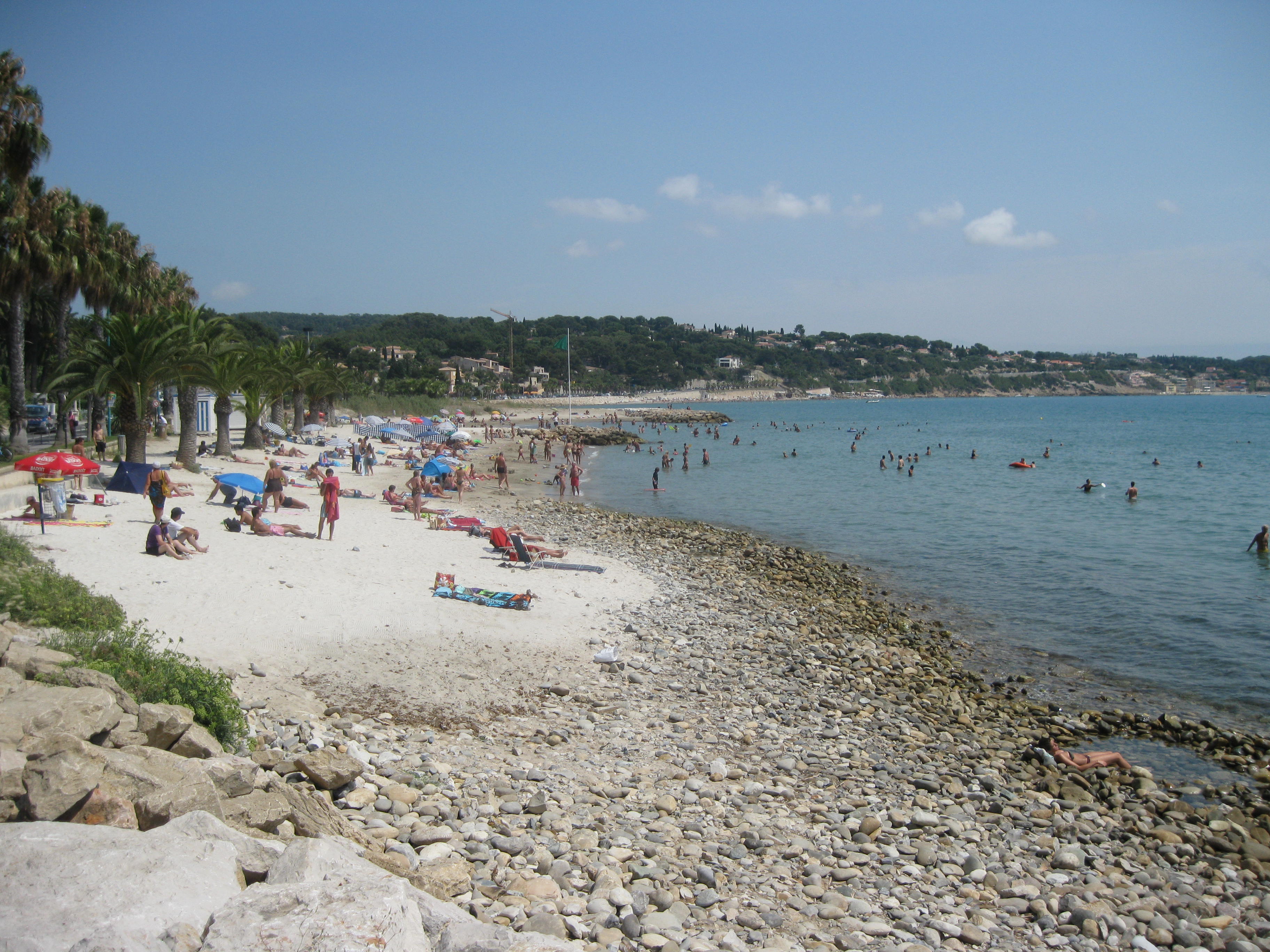 Playa de Bandol, por Noemie Roussel