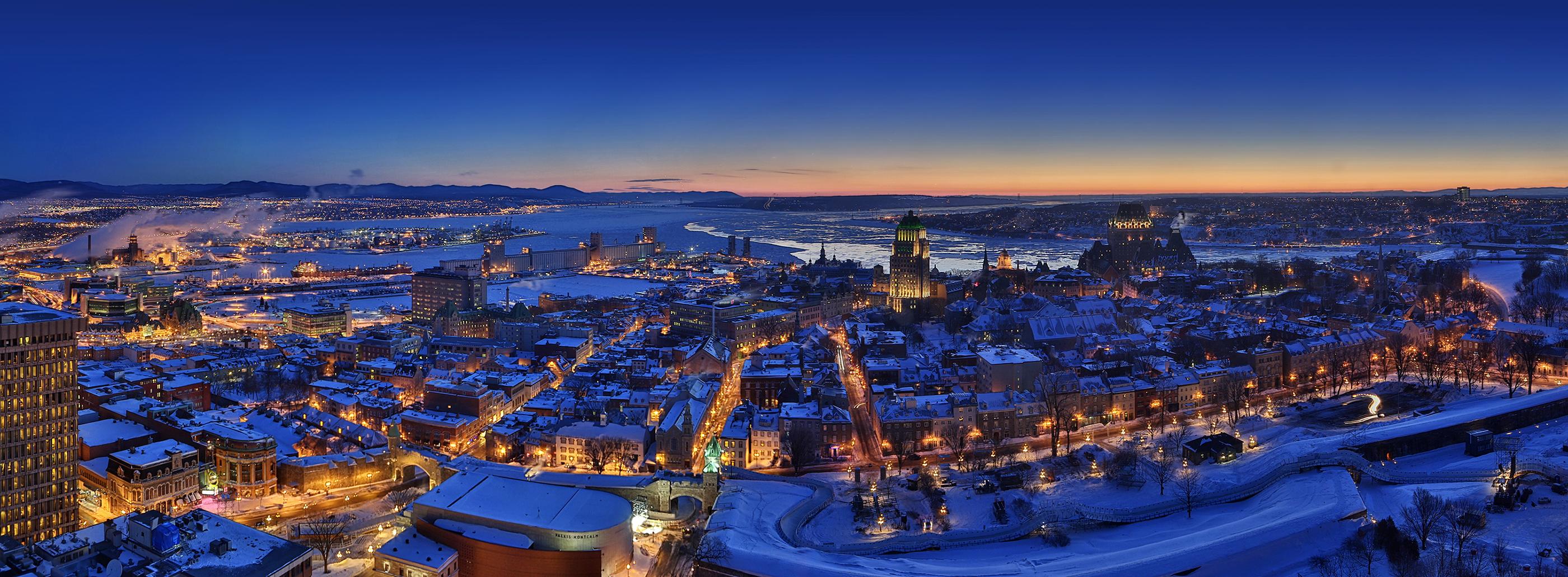 Centro histórico de Quebec, por Johany Jutras