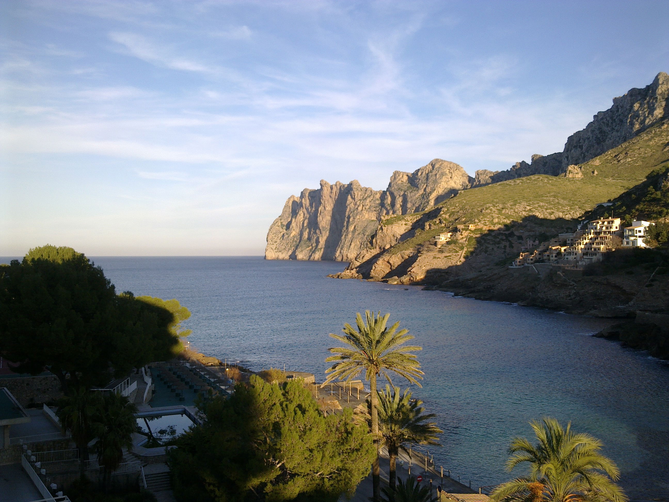 Cala San vicente, por carmen delpino razuri