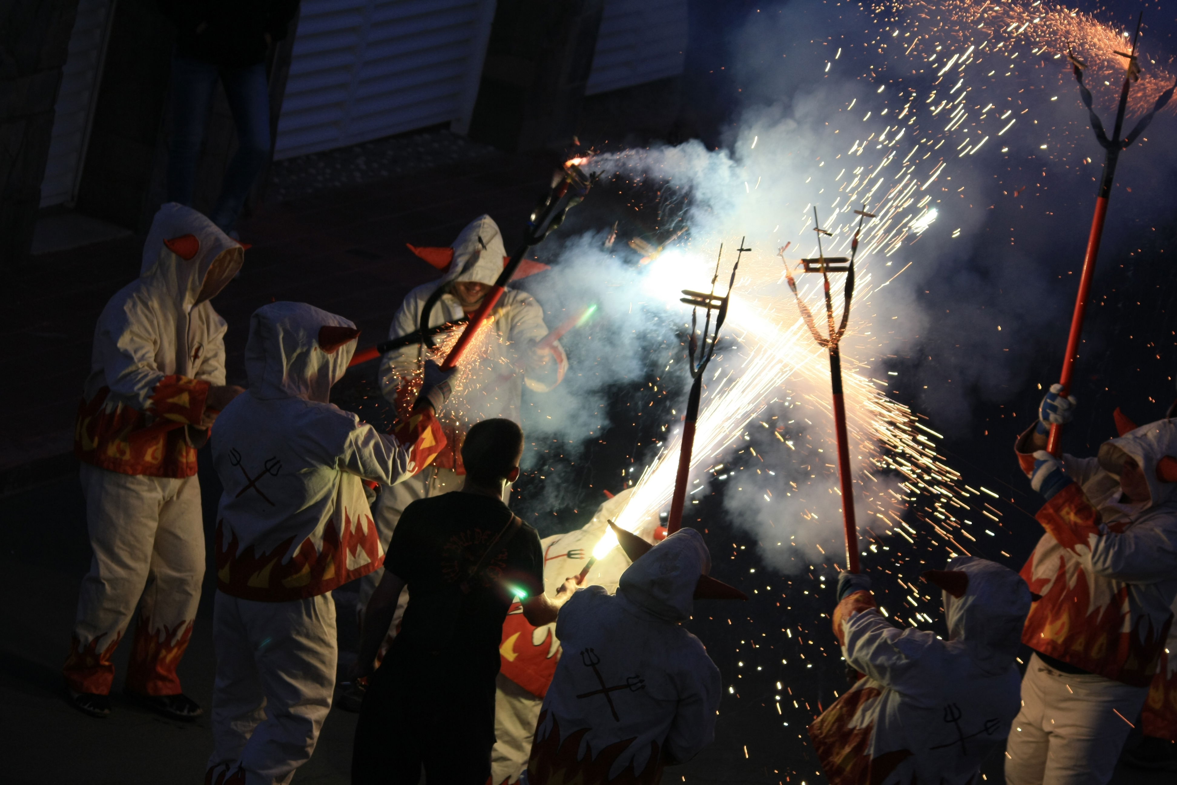 Correfocs Creixell, por Daniel Fontecha