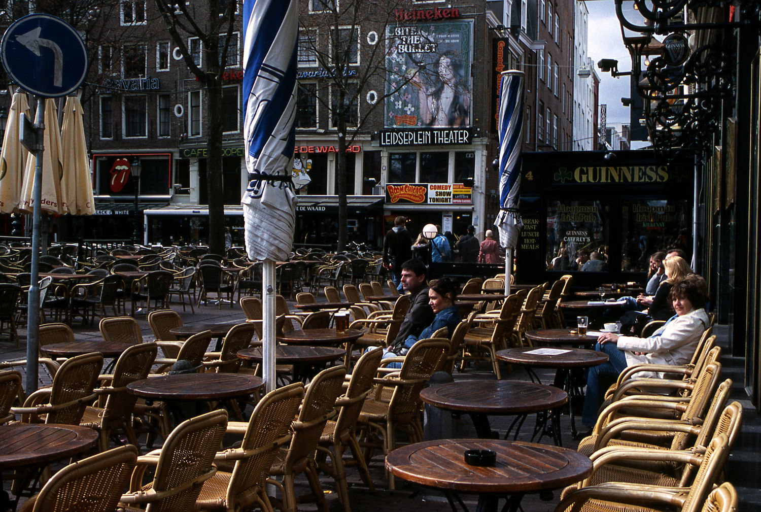 Plaza Rembrandtplein, por srsucco