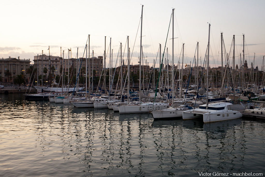 Port Vell, por Víctor Gómez - machbel
