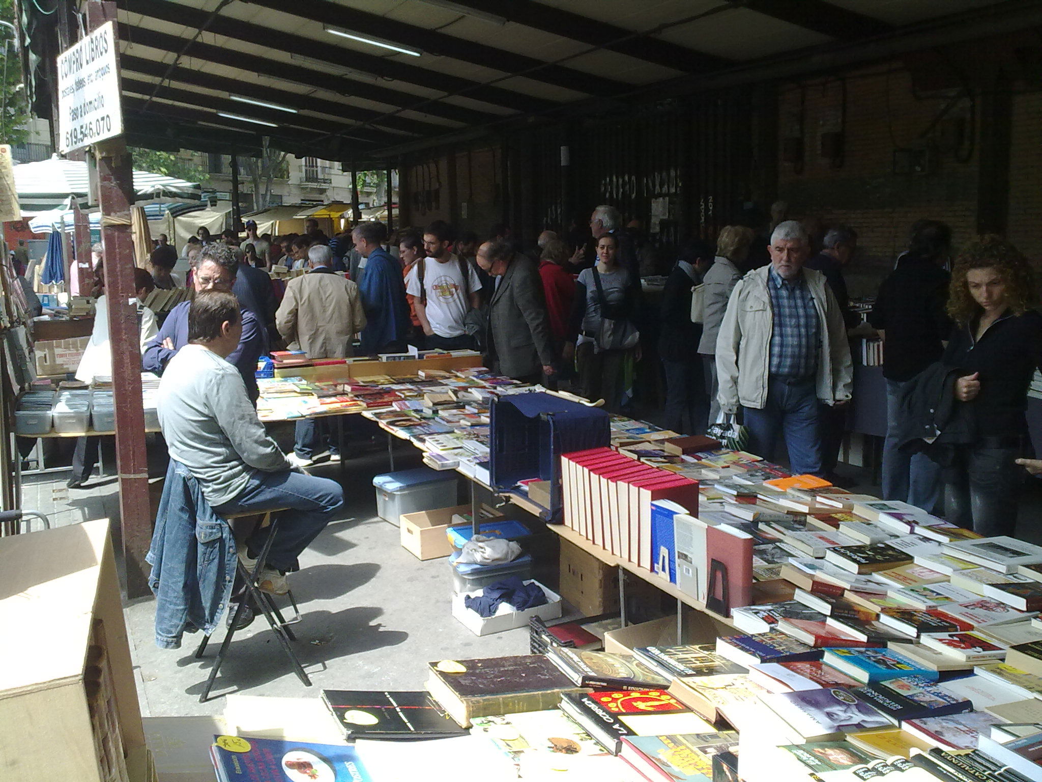 Mercadillo de Libros y comics, por Héctor mibauldeblogs.com