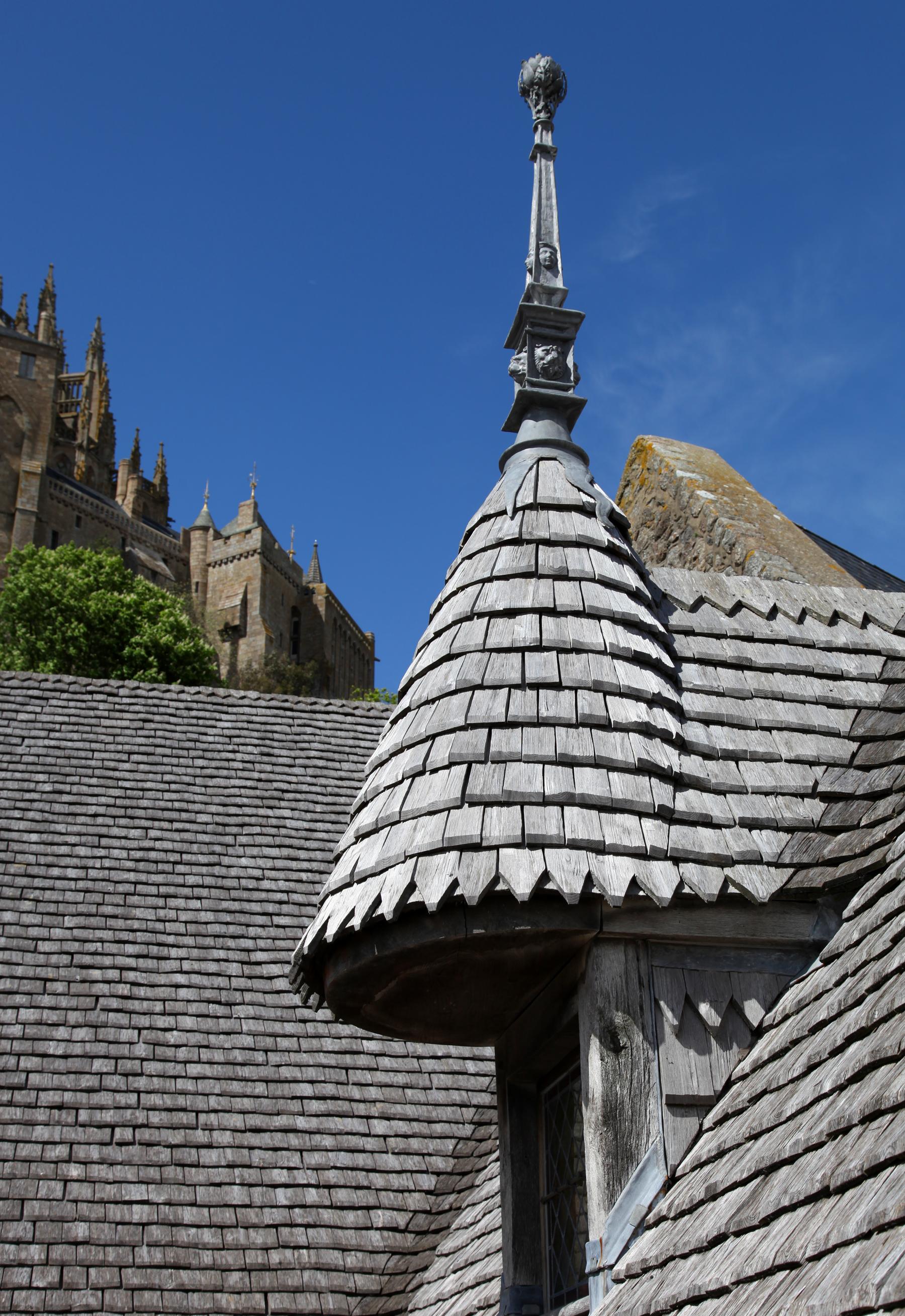 Flèches du Mont Saint Michel, por GERARD DECQ