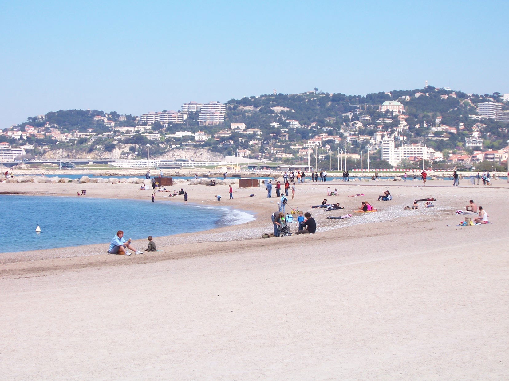 Playa de Marsella, por darkgotic07