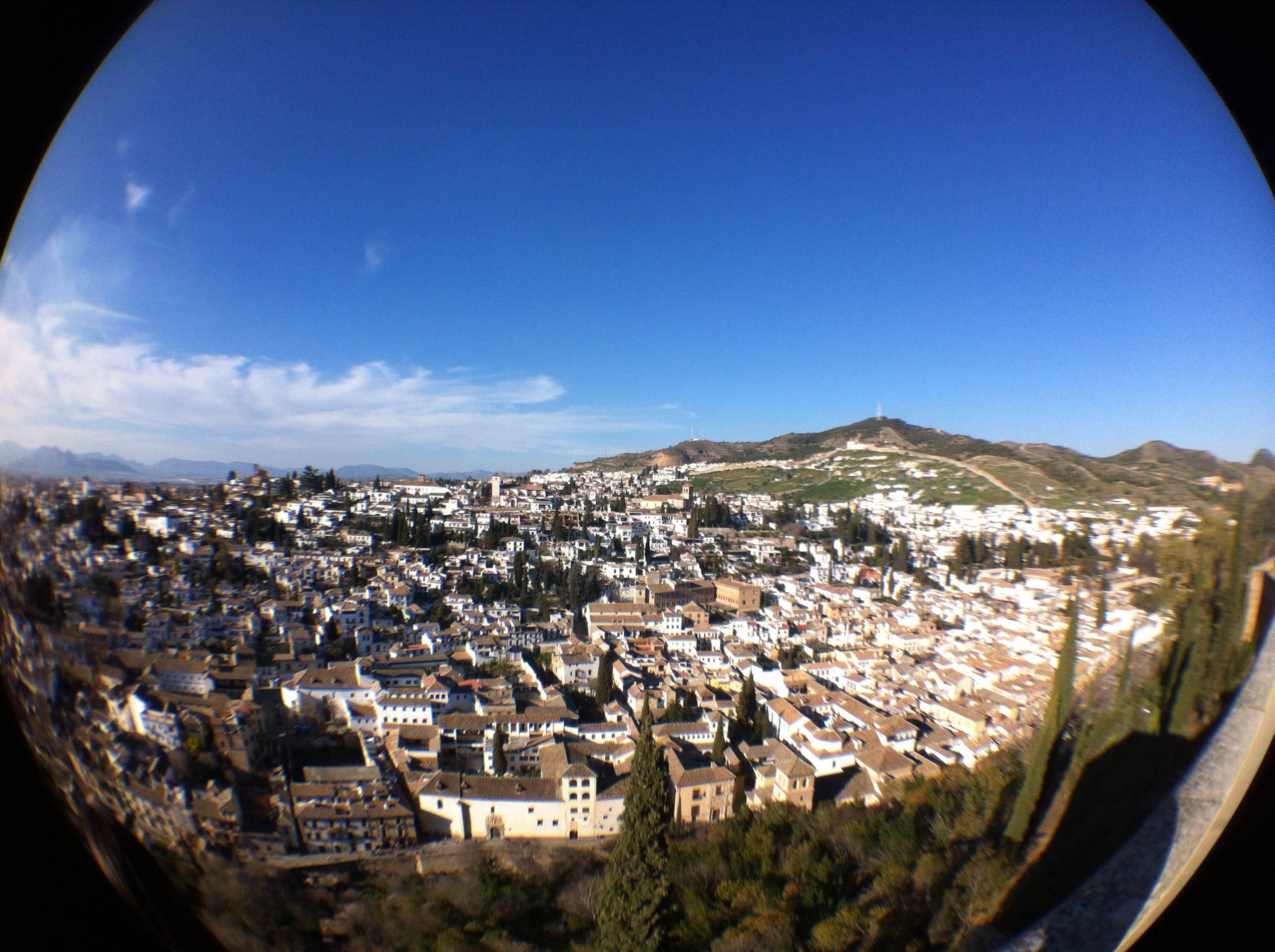 Vista del Albaicín desde la Alcazaba, por Gonzalo Moreno