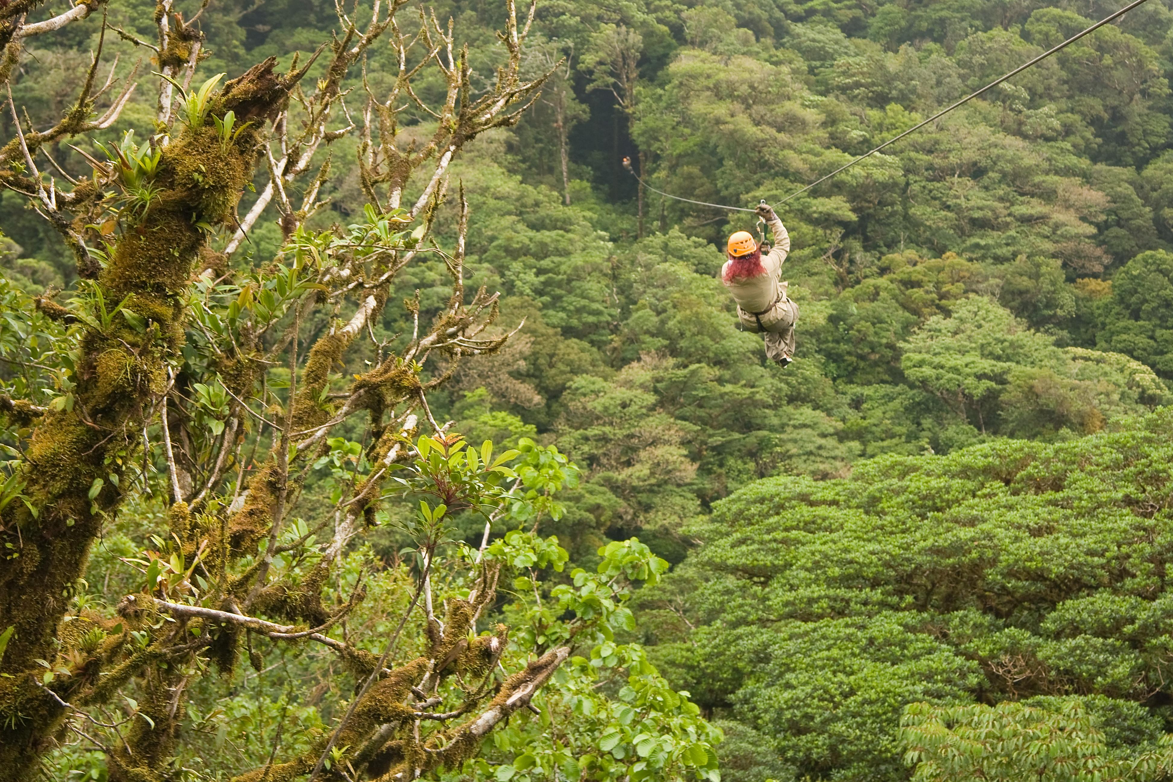 Canopy en Monteverde, por Jesús Salinero Ramírez