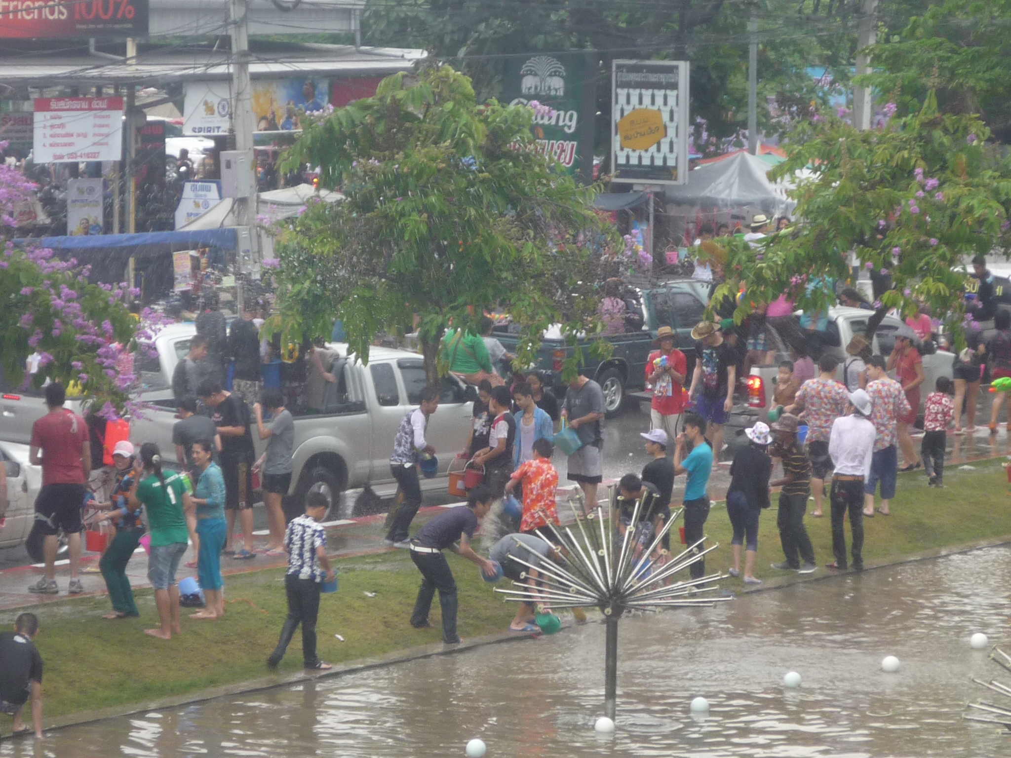 La Fiesta de Songkran, por Jan Margot