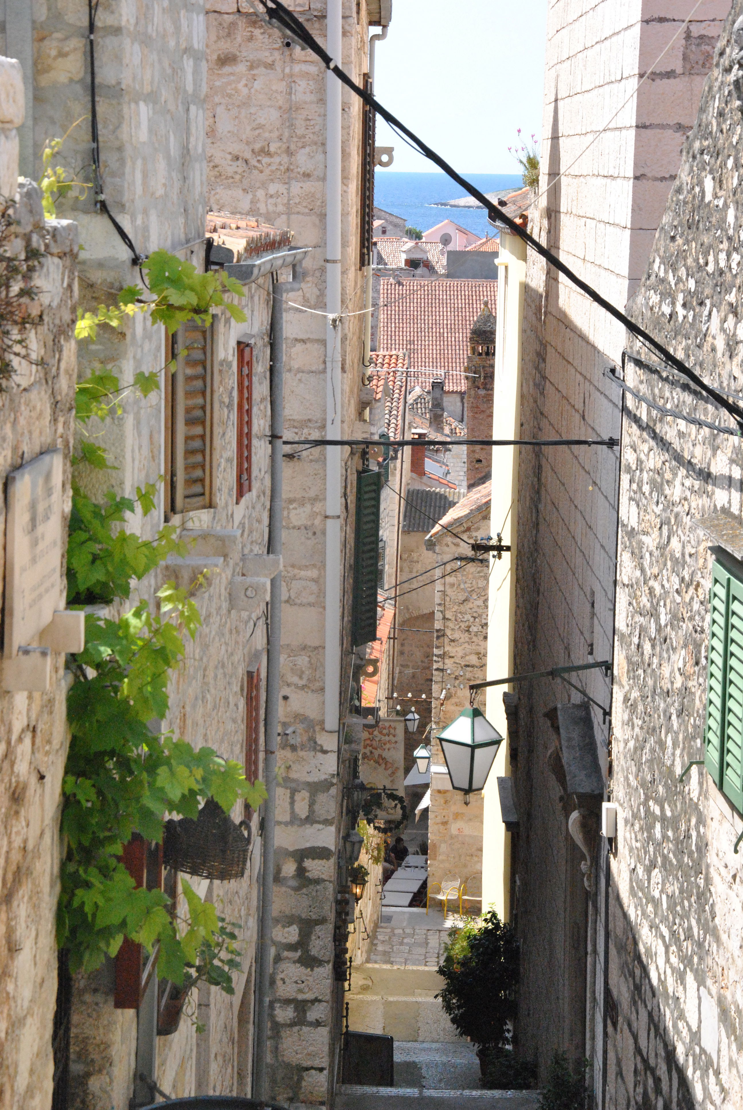 Calles de Hvar, por Philippe Trzebiatowski