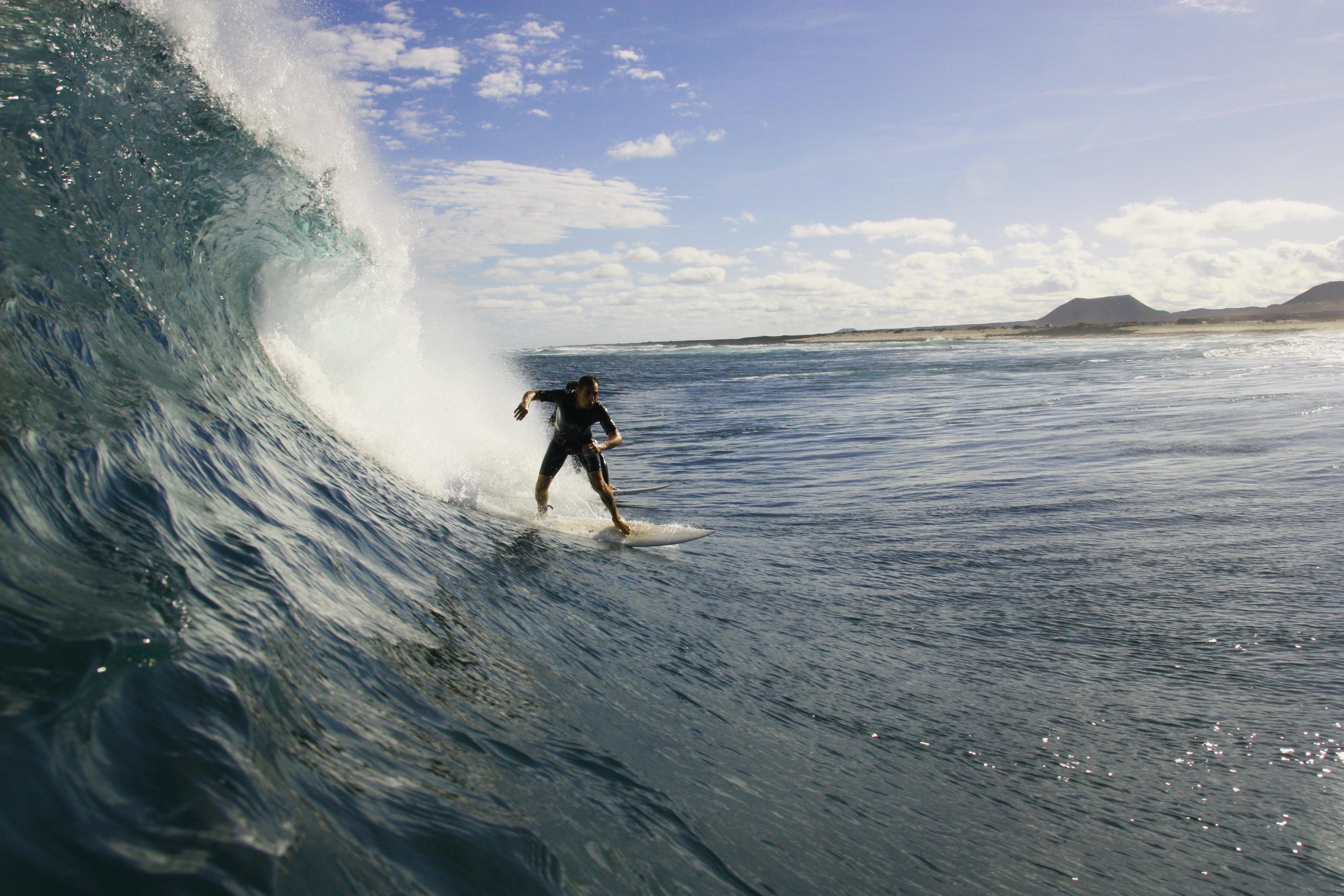 Surf en Majanicho, por Fernando Perez Soler