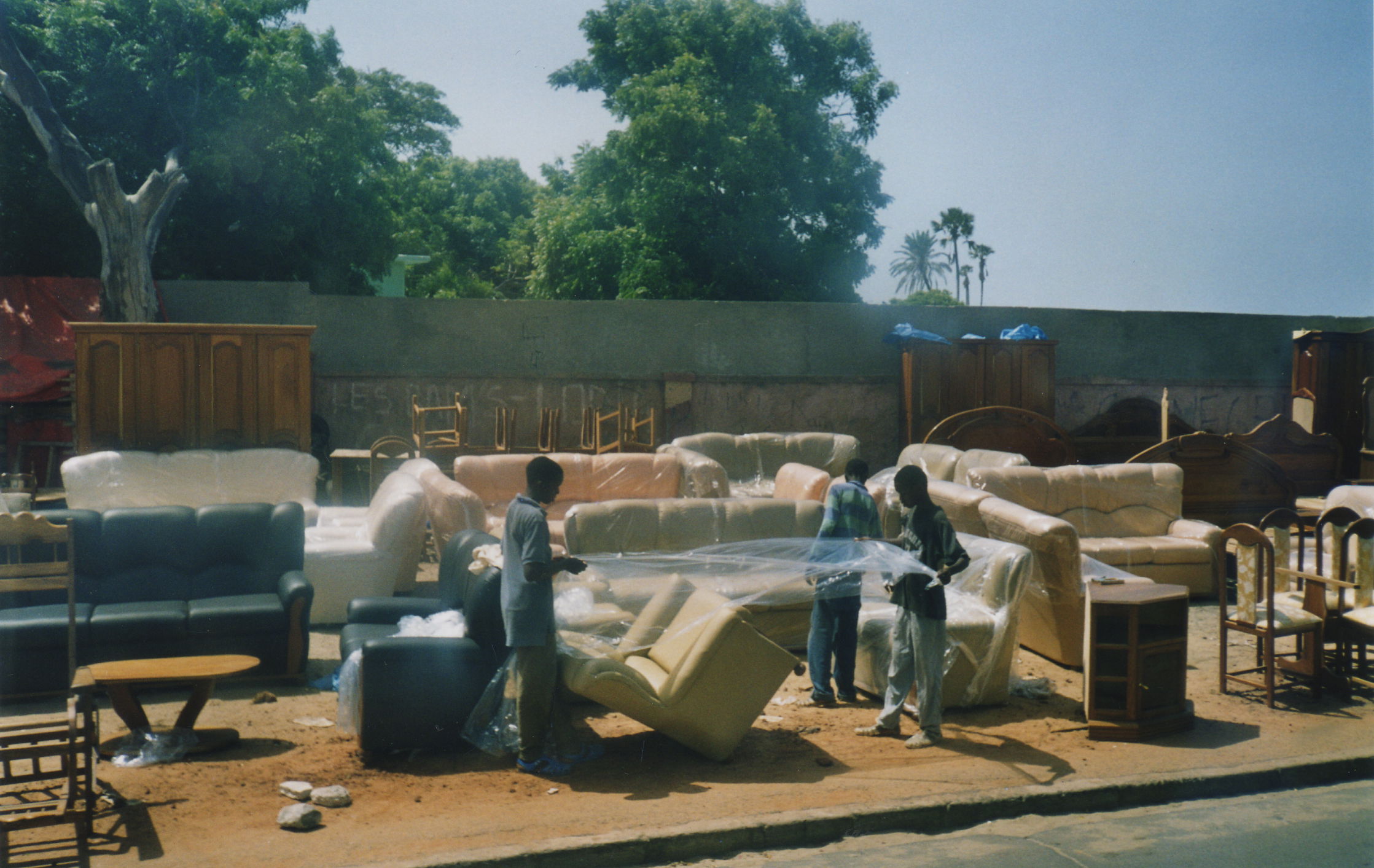 Compras en las calles de Dakar, por Fernandoo