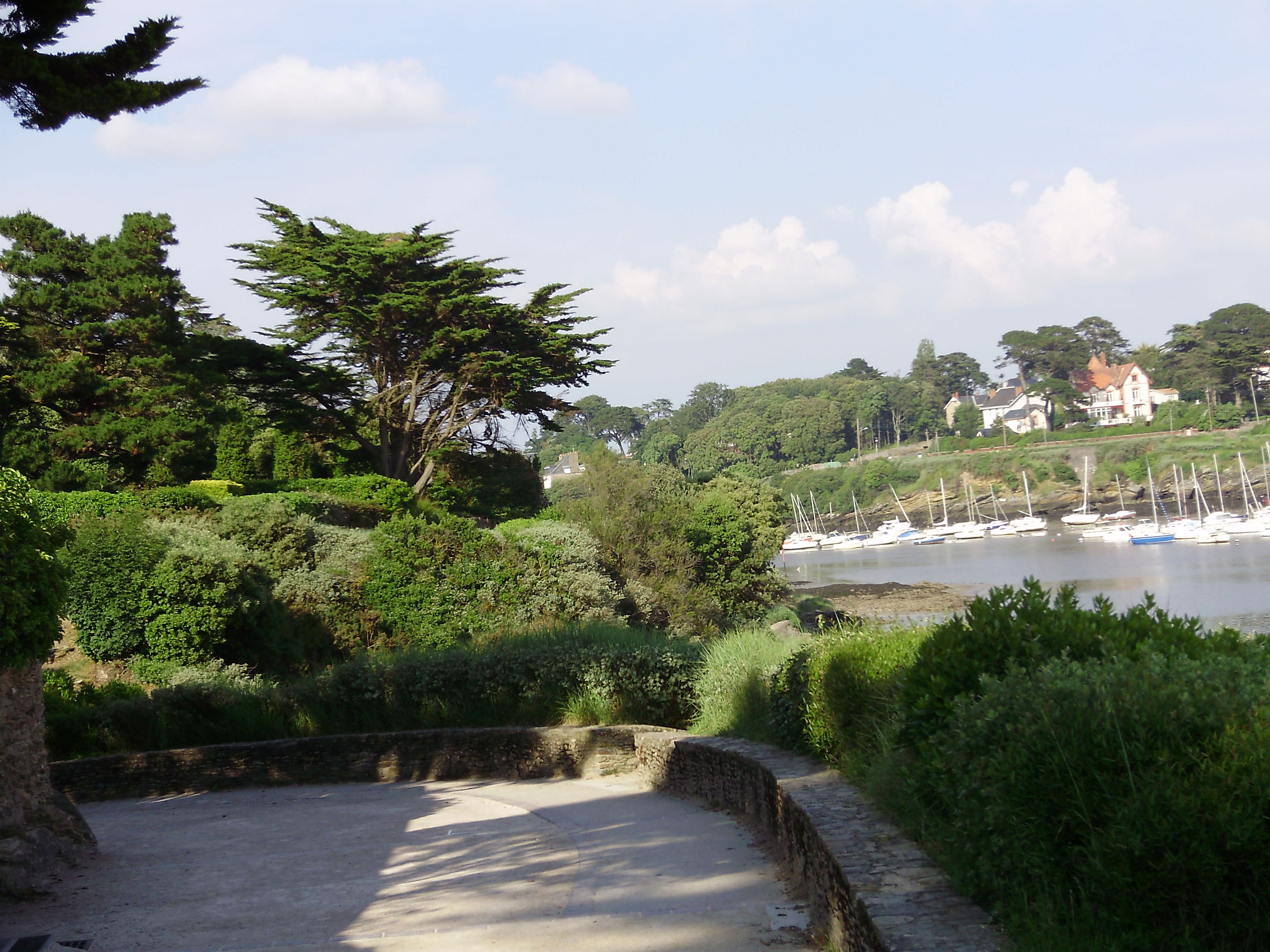 Vista desde el camino de la playa de Pornic, por Toune