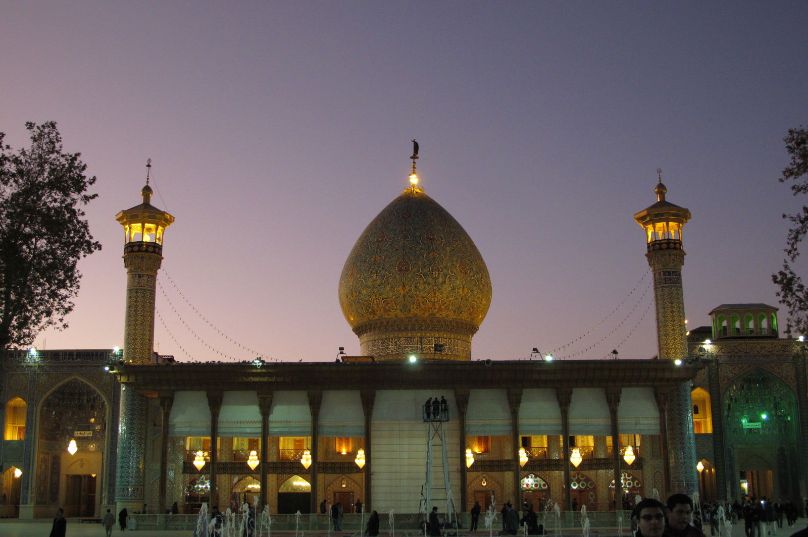 Mausoleo Shah Cheragh, por Narcisse