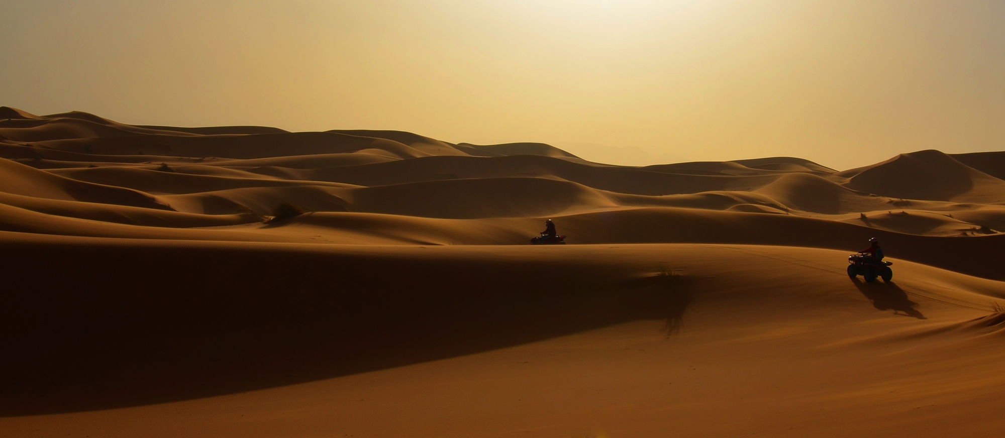 Quad por las dunas de Merzouga, por Miguel Egido