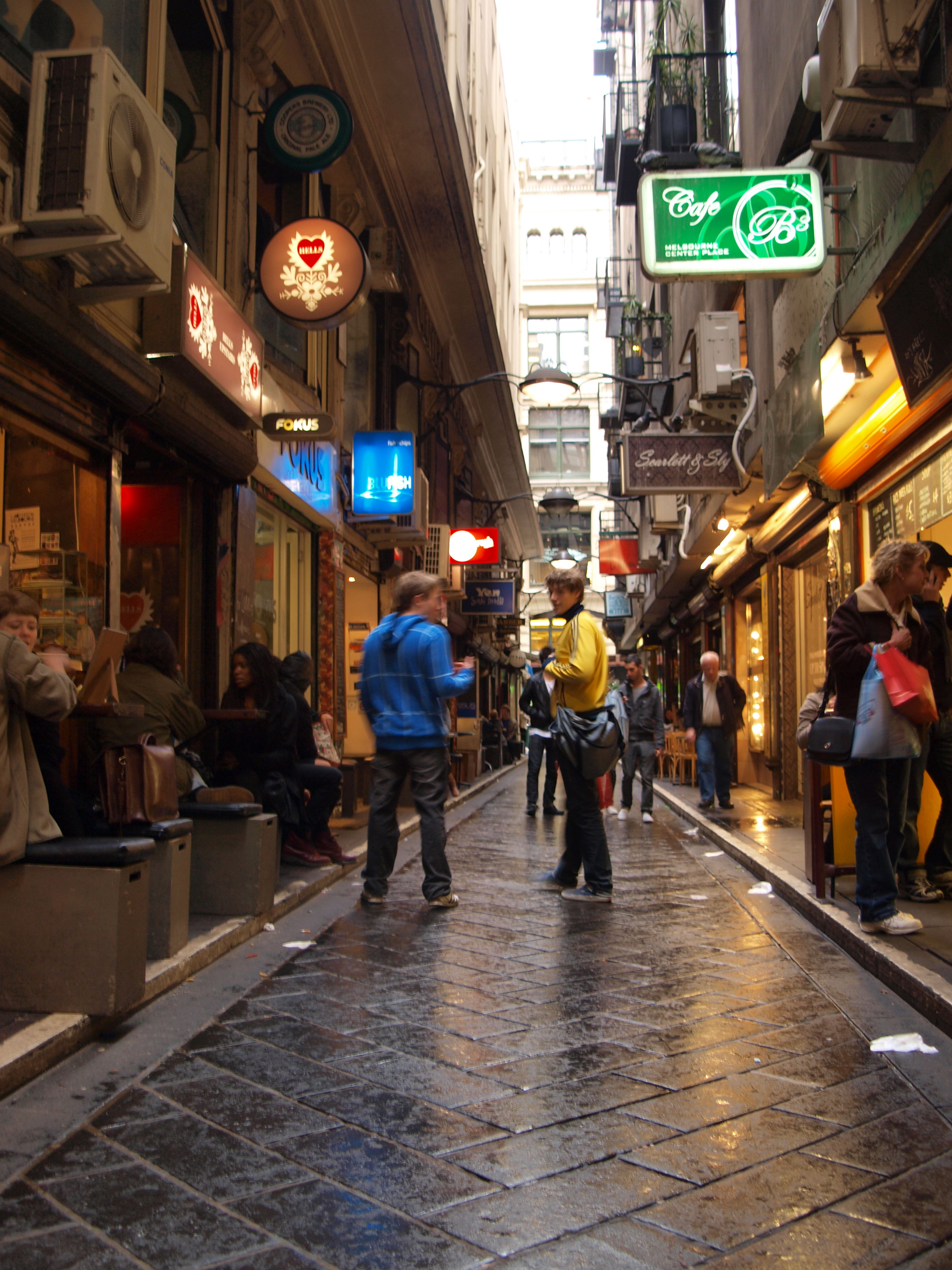 Flinders Lane, por Carlos Gomez Garrido