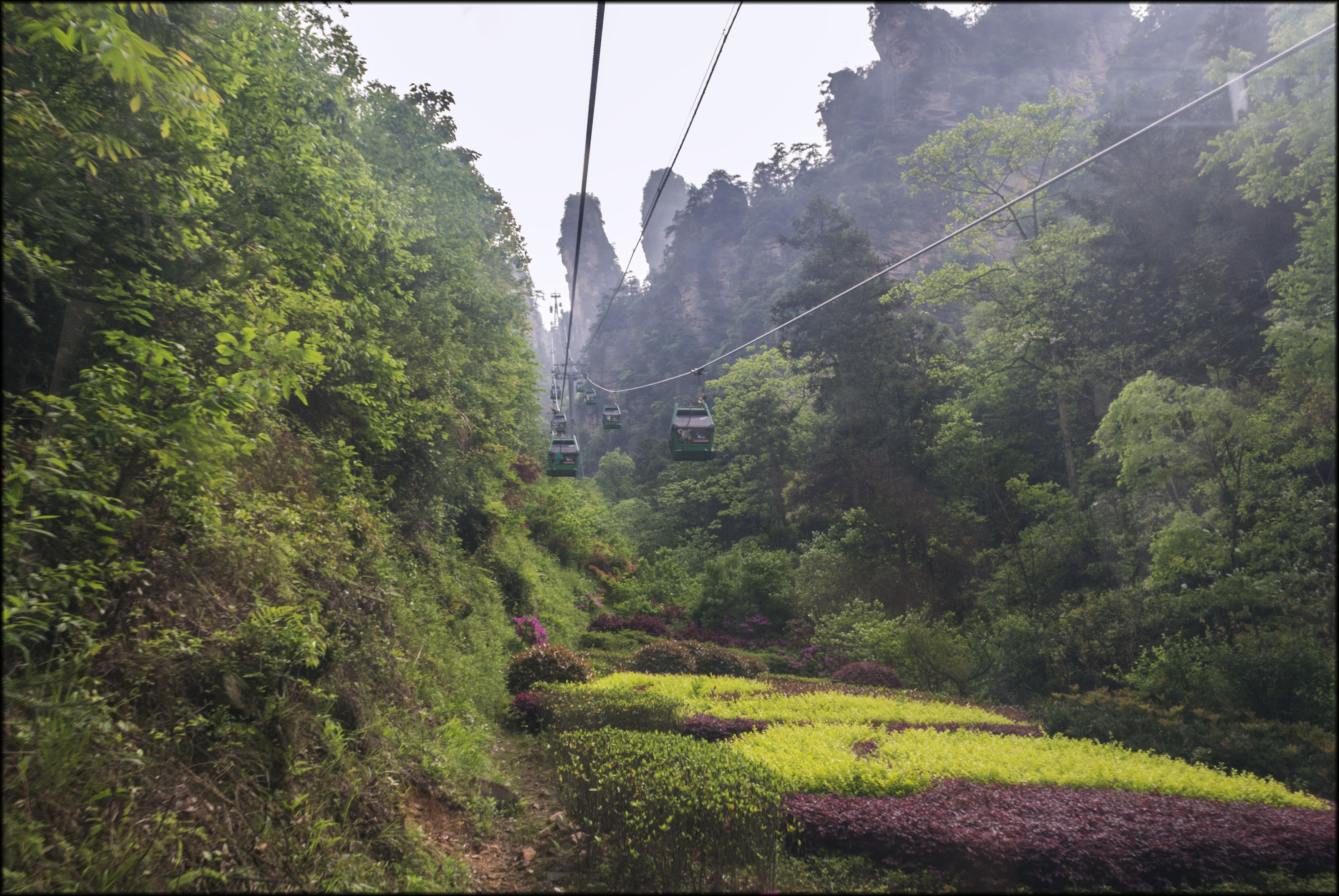 Huangshi Village Cableway, por unavidadeviaje