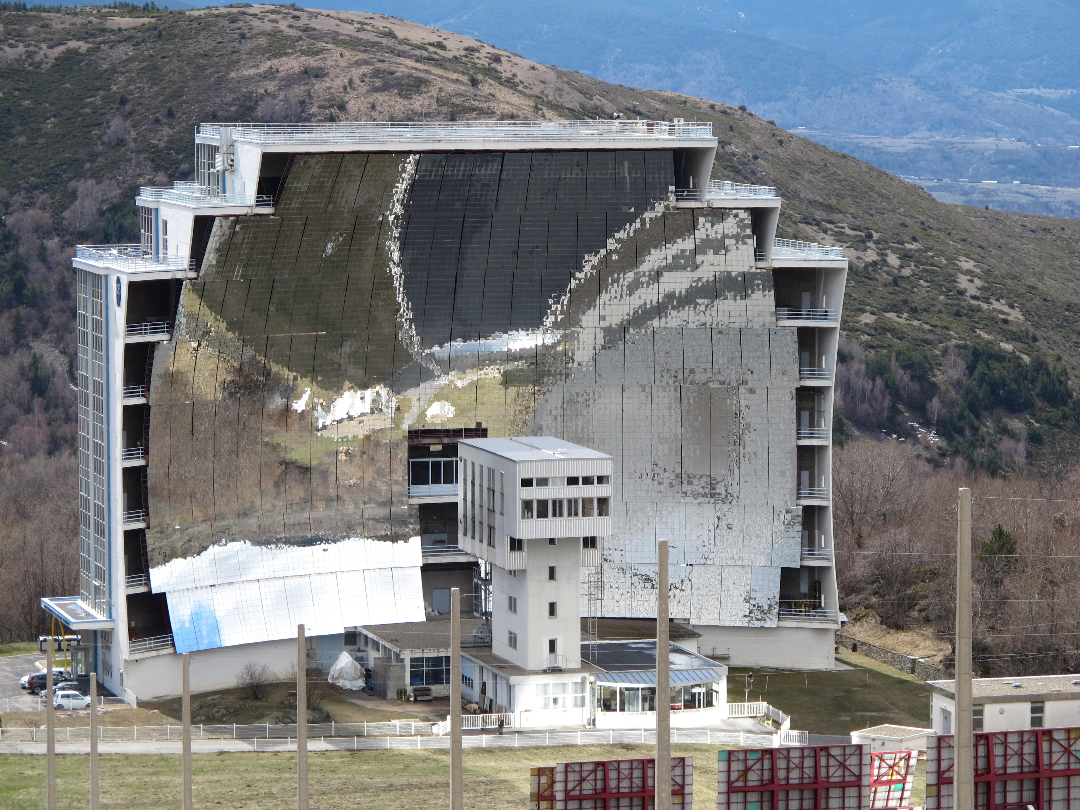 Centro solar de Odeillo, por Celia Orozco Serrano