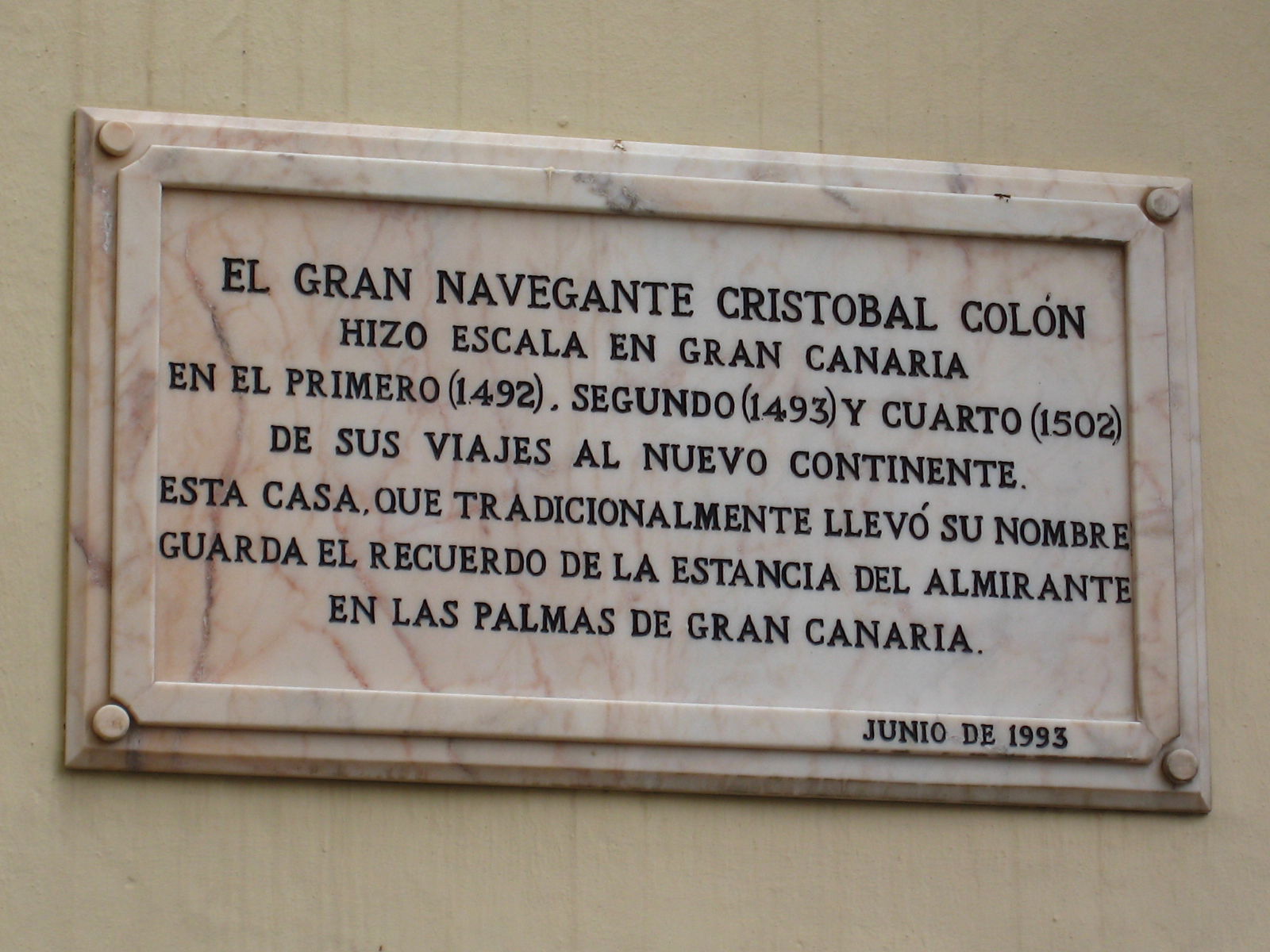 Casa de Colón, por guanche