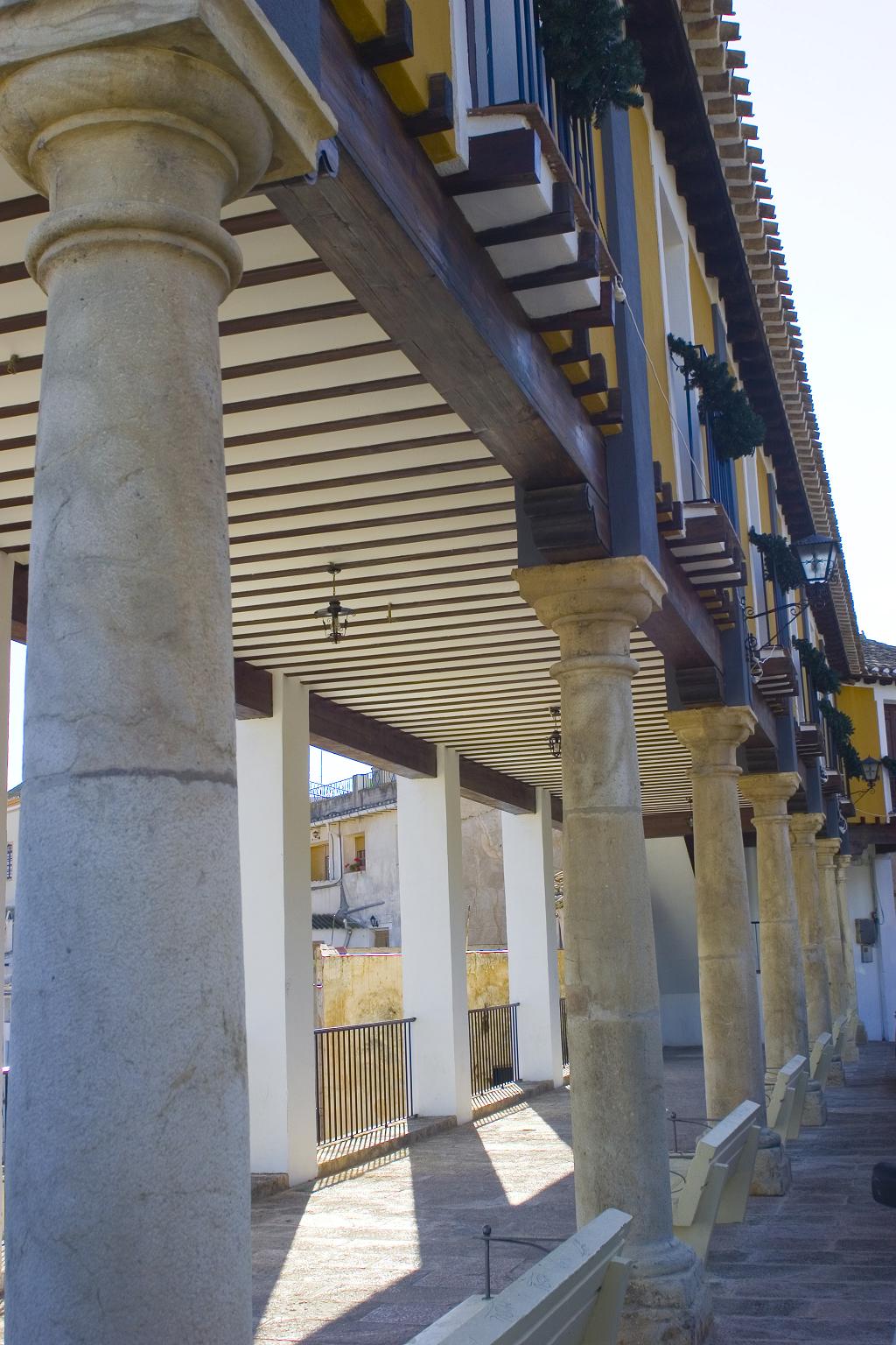 Soportales Plaza Del Castillo, por Cehegín Turístico