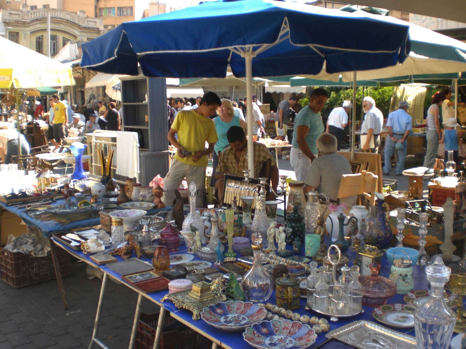 Mercadillo de Plaka, por guanche