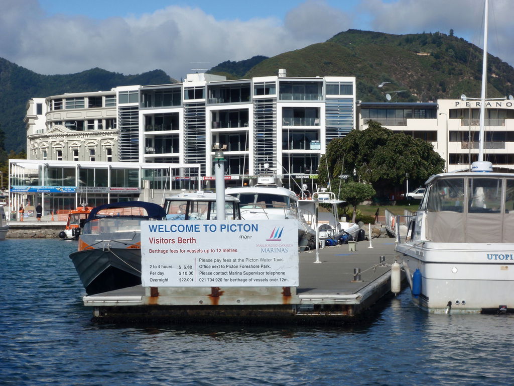 Ferry Wellington Picton, por Carlos Olmo