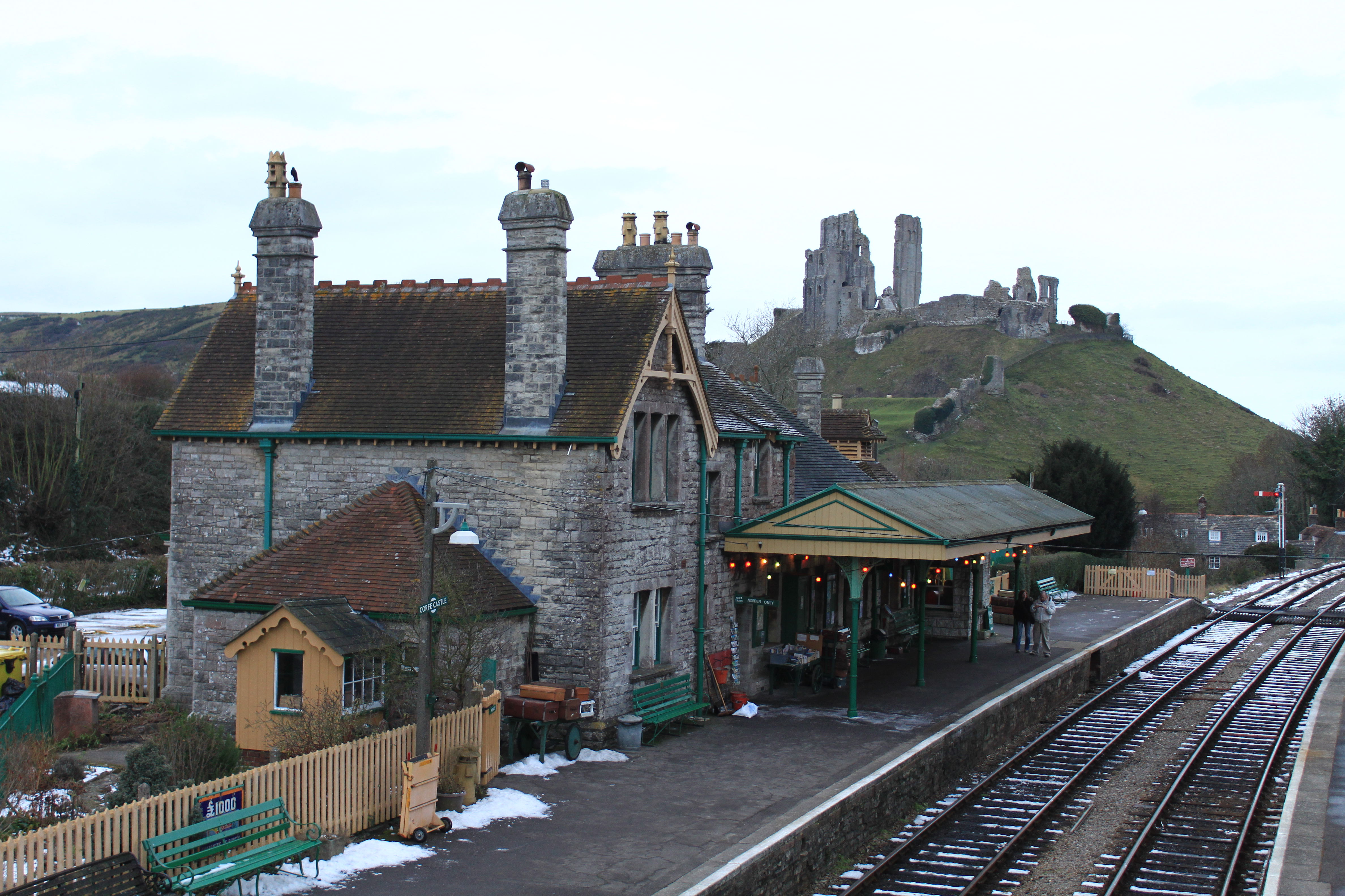 Corfe Castle, por John Barnes