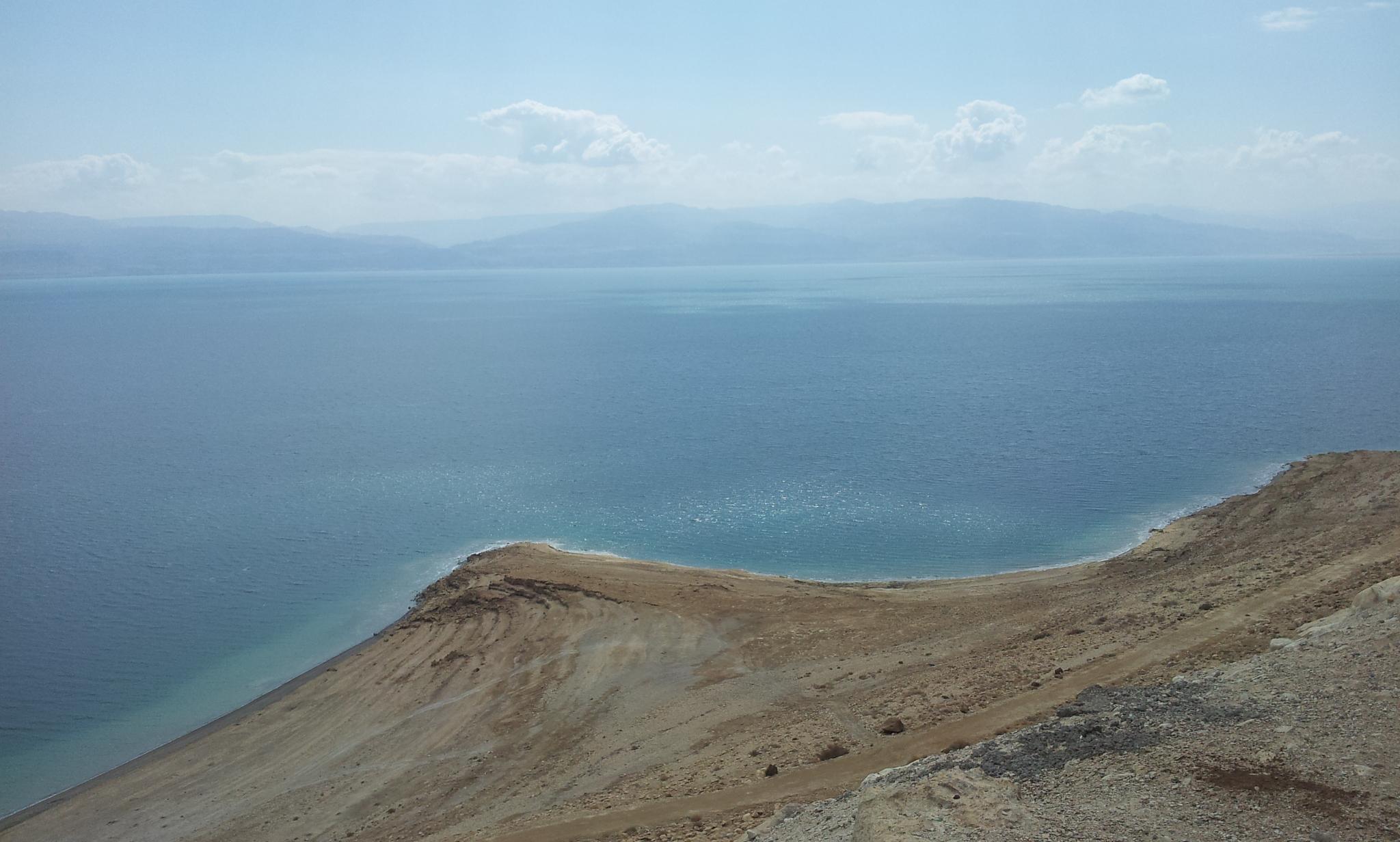 Mirador sobre el mar Muerto Km 248, por Miguel Egido